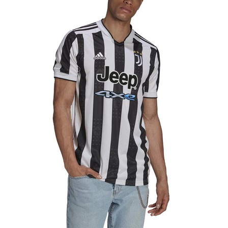 Men Juventus 21/22 Home Jersey, White, A901_ONE, large image number 2