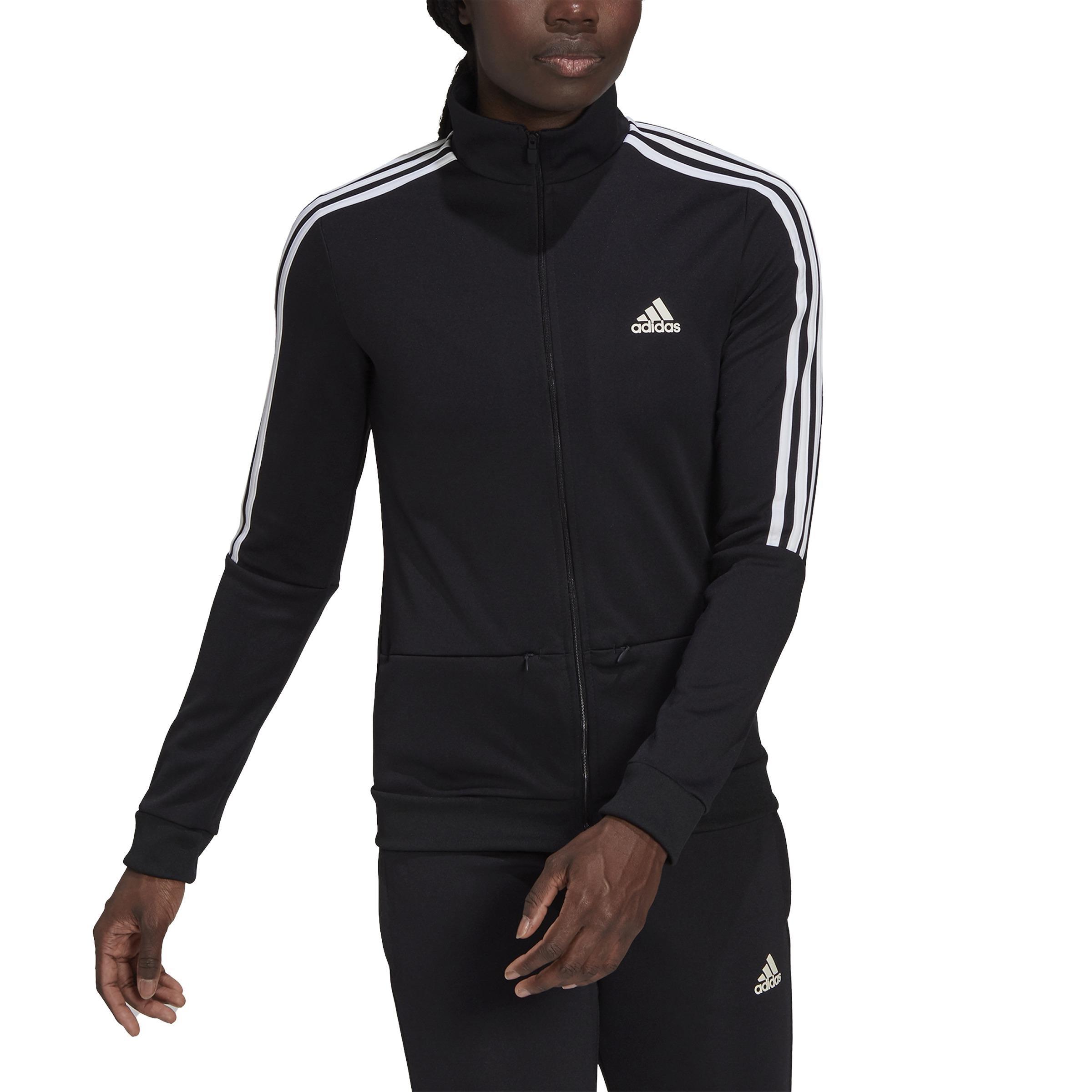 AEROREADY Sereno Cut 3-Stripes Slim Track Top, Black, A901_ONE, large image number 2