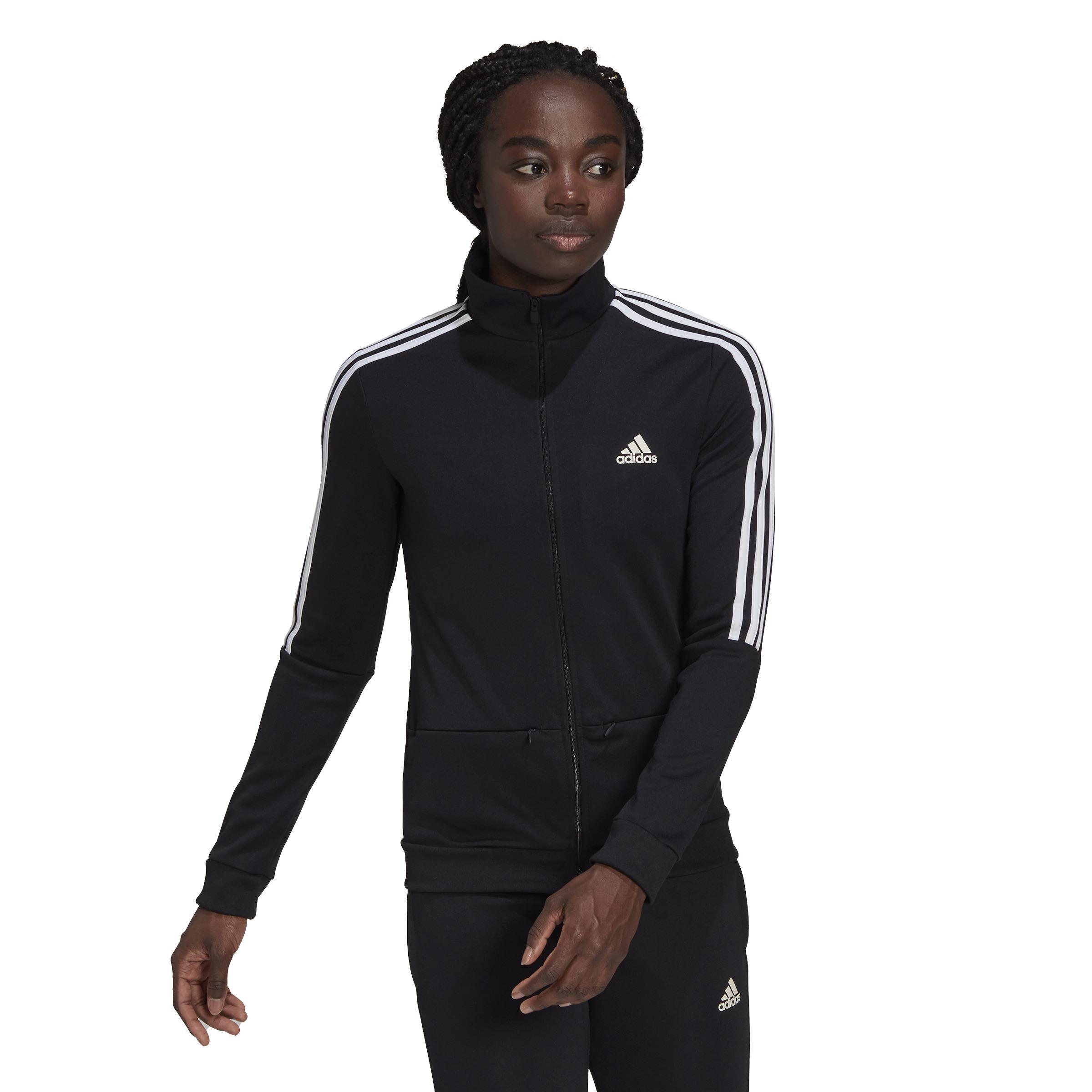 AEROREADY Sereno Cut 3-Stripes Slim Track Top, Black, A901_ONE, large image number 7