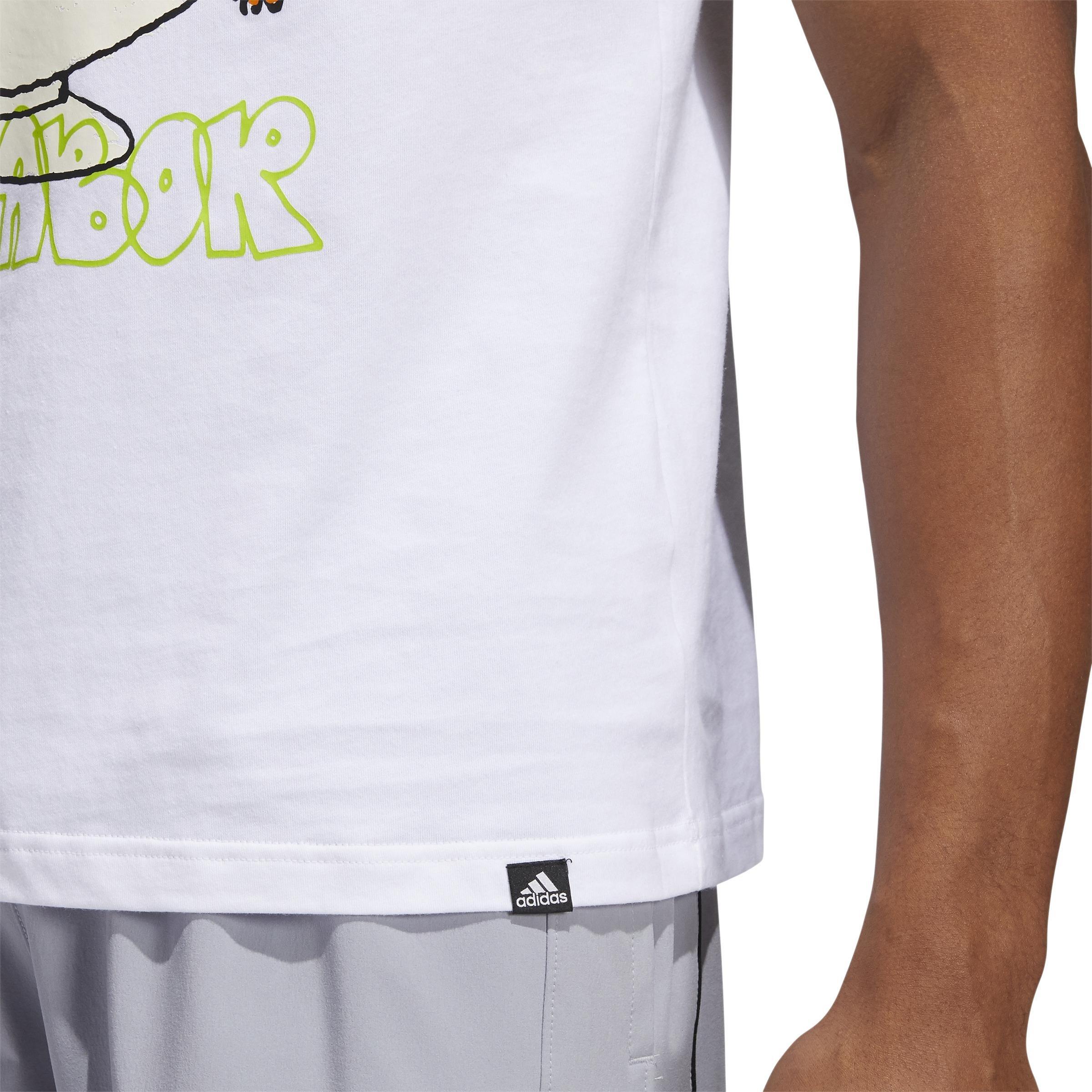 Lil Stripe Fruits Graphic T-Shirt, White, , large image number 4