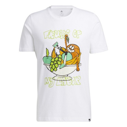 Men Lil Stripe Fruits Graphic T-Shirt, White, A901_ONE, large image number 14