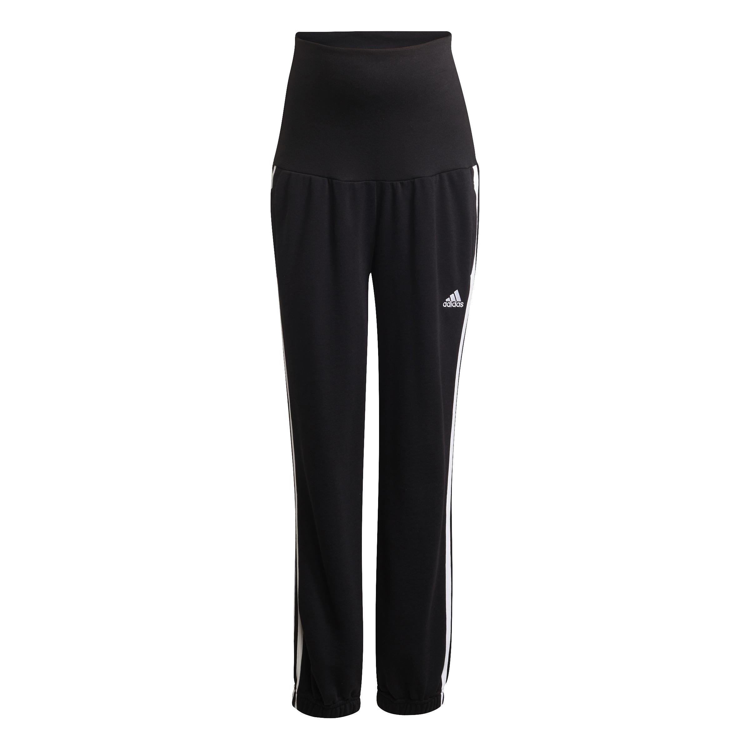 Cotton 3-Stripes Joggers (Maternity), Black, , large image number 6