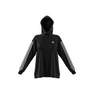 Women Essentials Cotton 3-Stripes Hoodie (Maternity), Black, A901_ONE, thumbnail image number 2