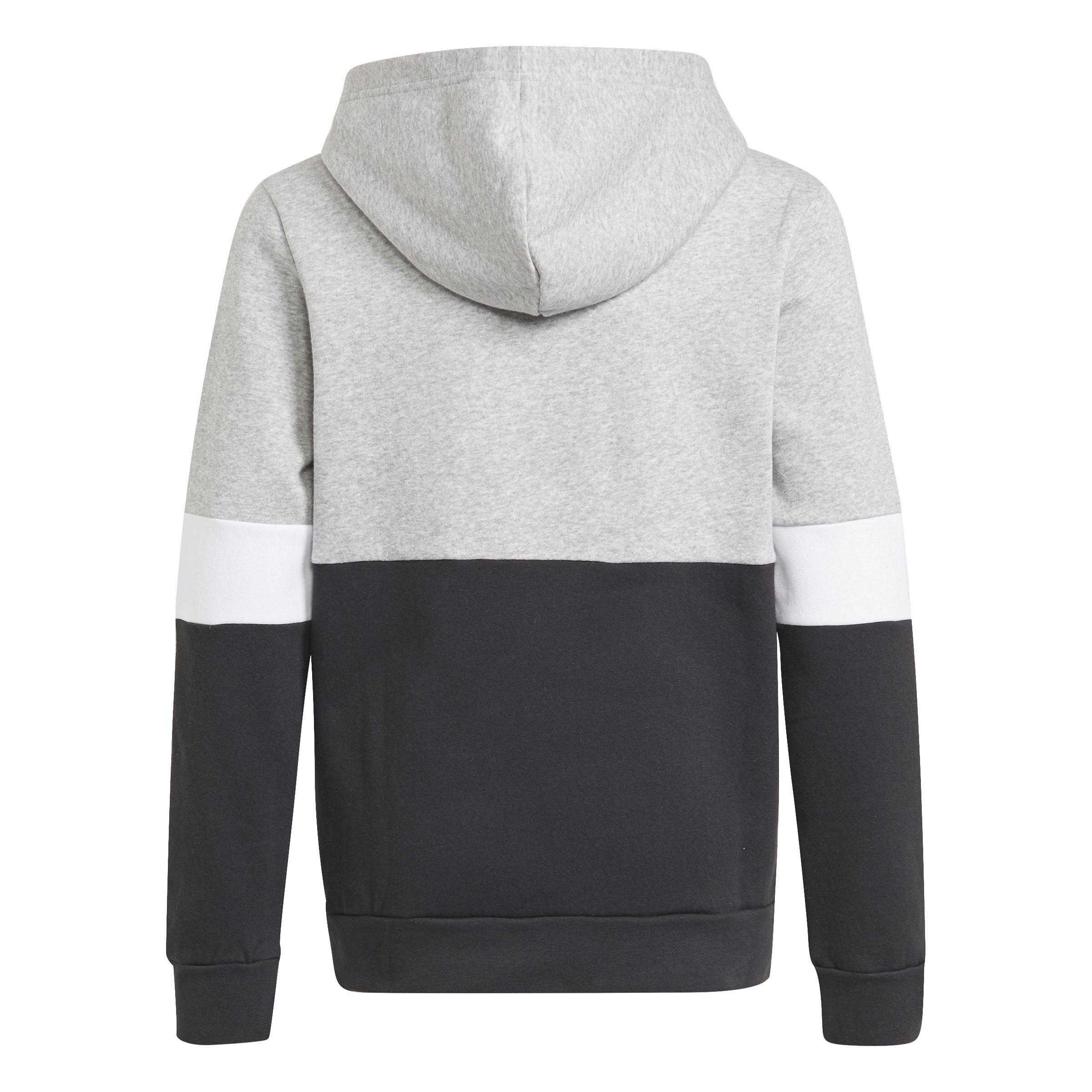 Kids Colorblock Hoodie, Black, A901_ONE, large image number 1