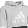 Kids Boys Adidas Colorblock Hoodie, Black, A901_ONE, thumbnail image number 4