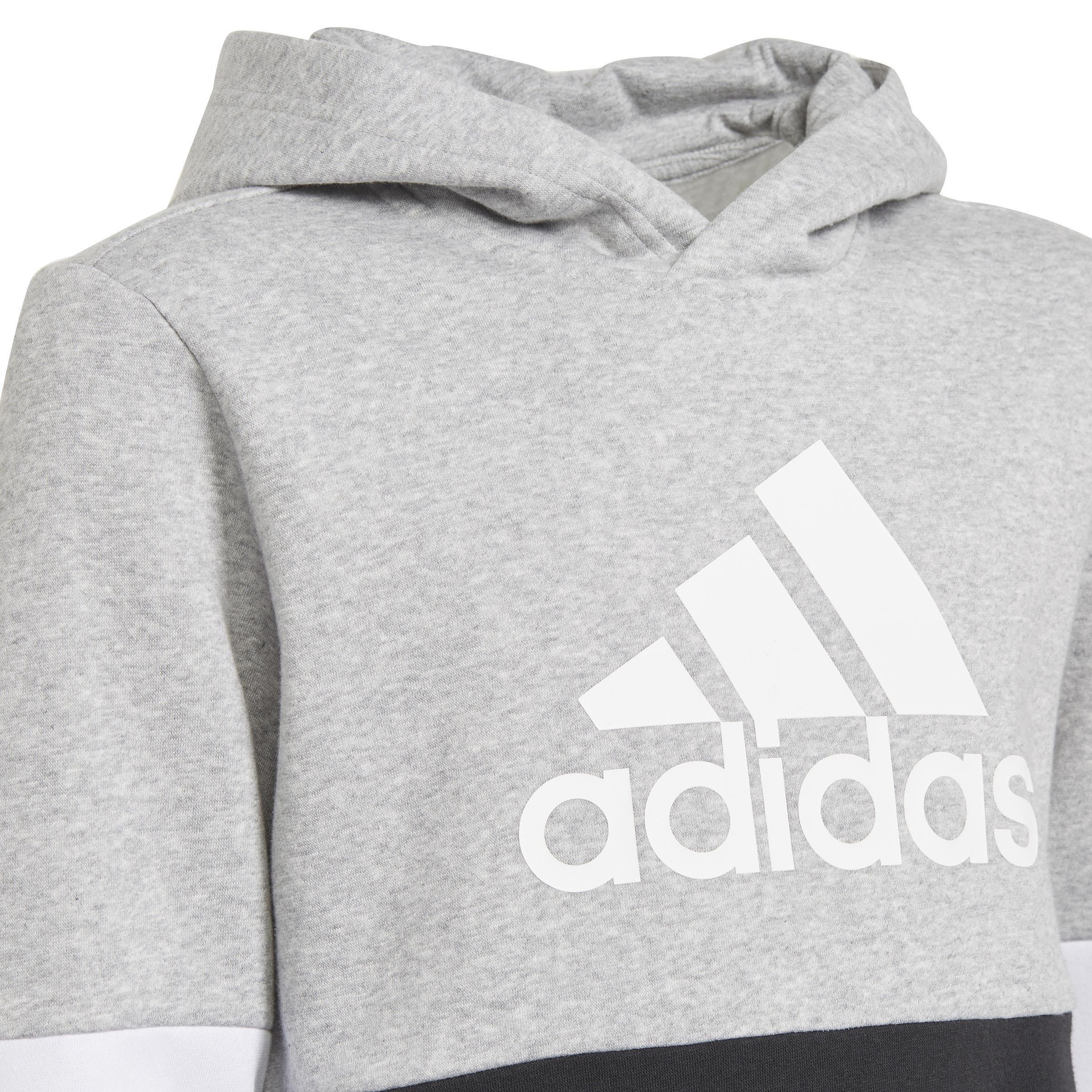 Kids Colorblock Hoodie, Black, A901_ONE, large image number 4