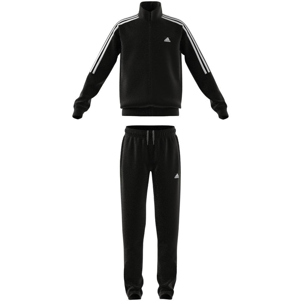 Kids Boys Sereno Tracksuit, Black, A901_ONE, large image number 9