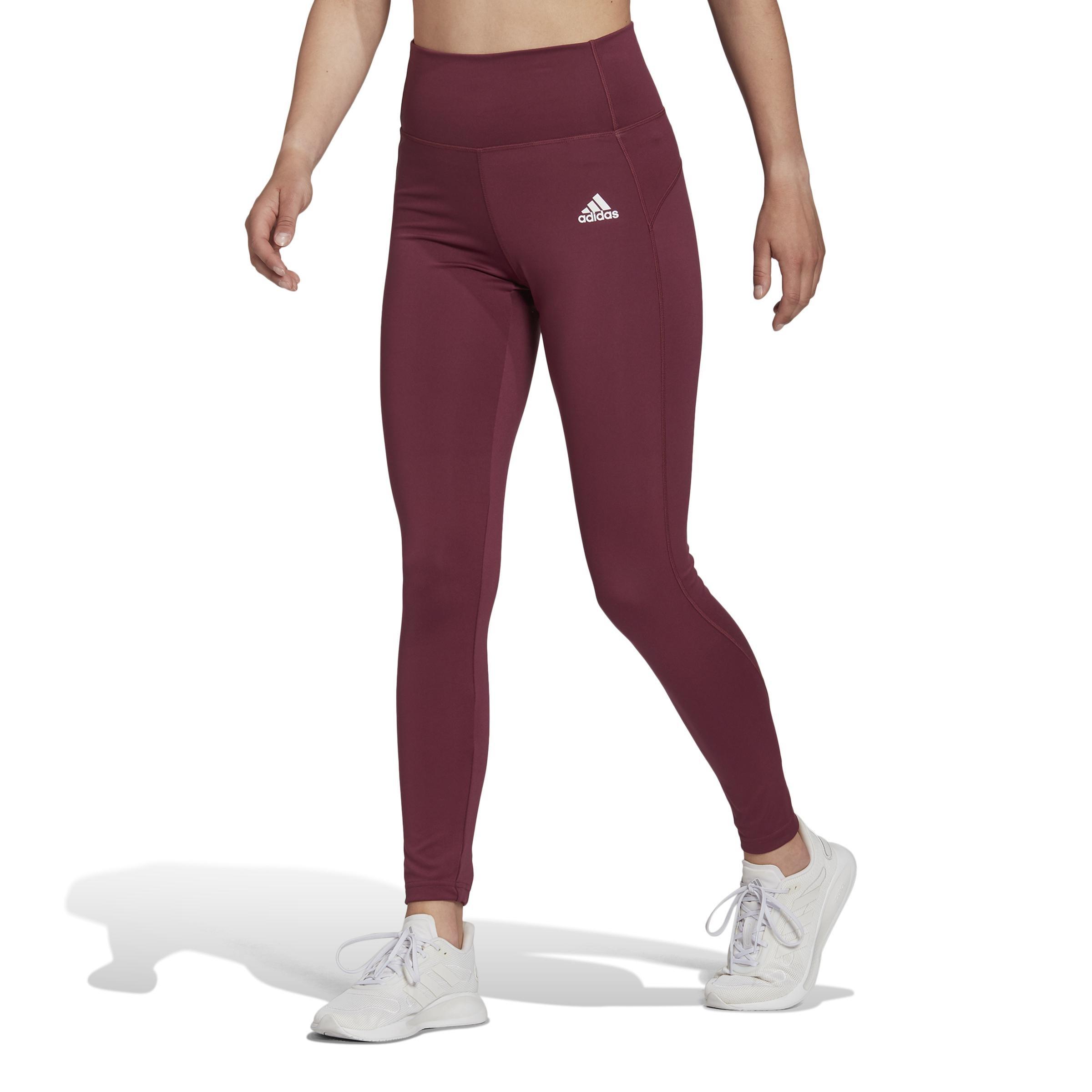 Feelbrilliant Designed To Move Leggings, Burgundy, A901_ONE, large image number 0