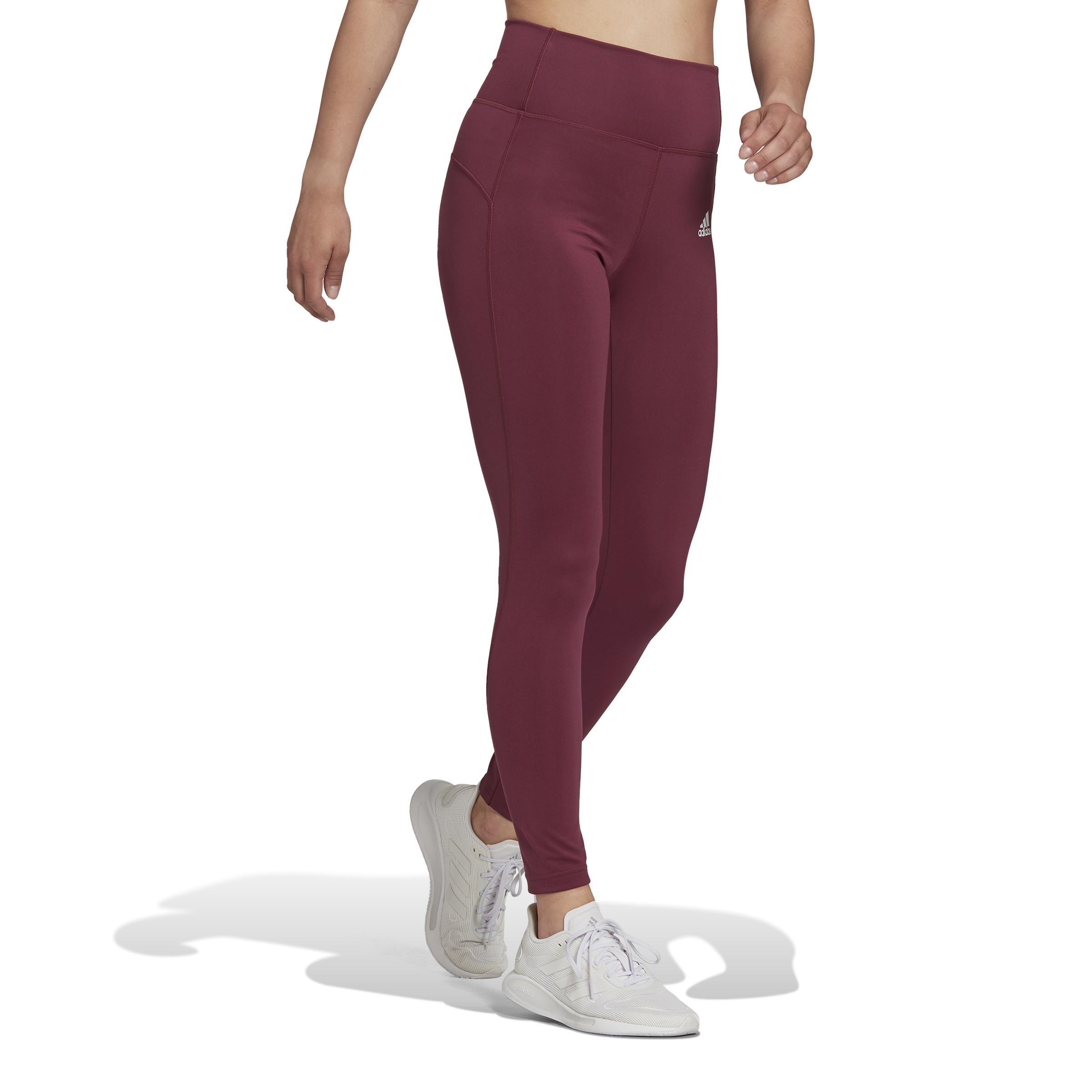 Women Feelbrilliant Designed To Move Leggings, Burgundy, A901_ONE, large image number 1