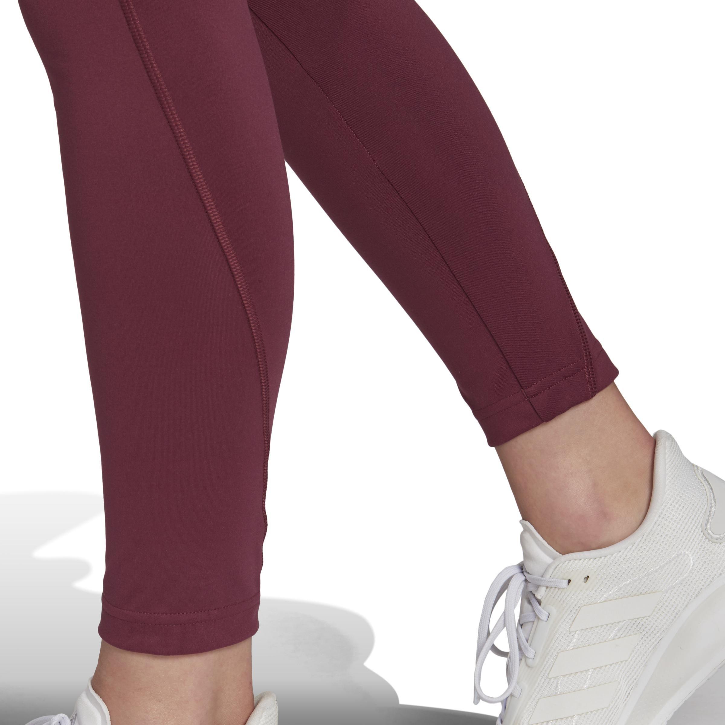 Women Feelbrilliant Designed To Move Leggings, Burgundy, A901_ONE, large image number 5