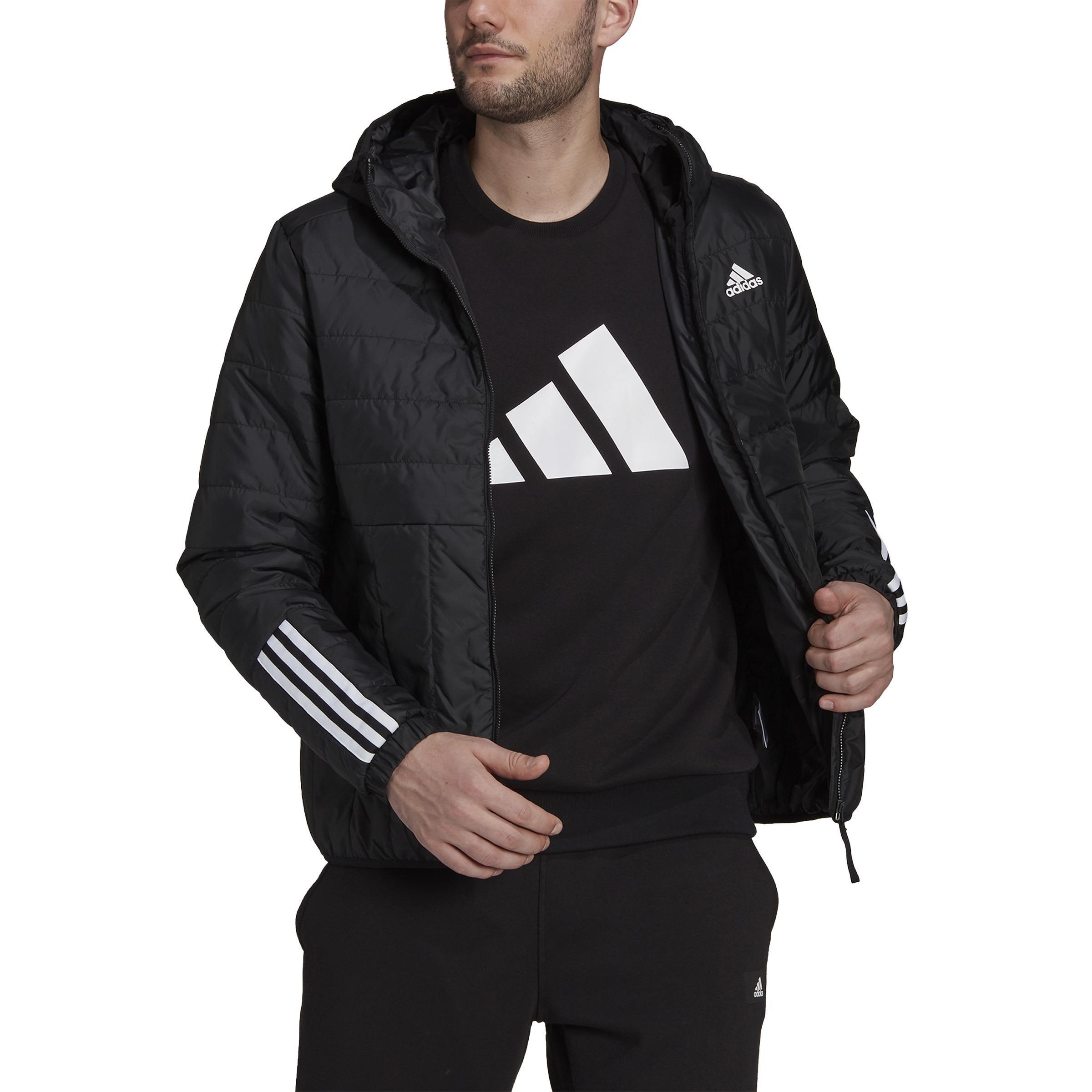 Itavic 3-Stripes Light Hooded Jacket, Black, A901_ONE, large image number 0