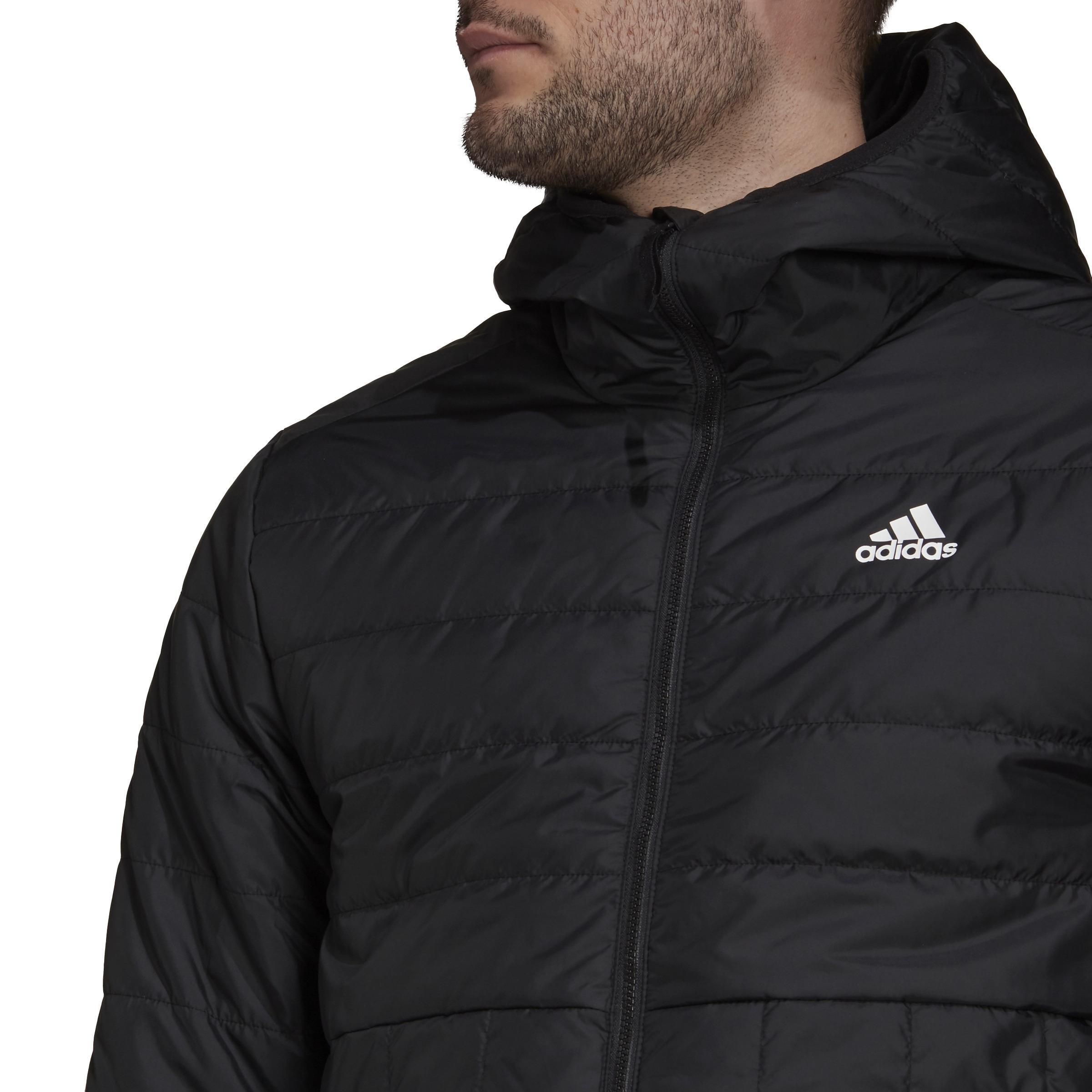 Itavic 3-Stripes Light Hooded Jacket, Black, A901_ONE, large image number 5