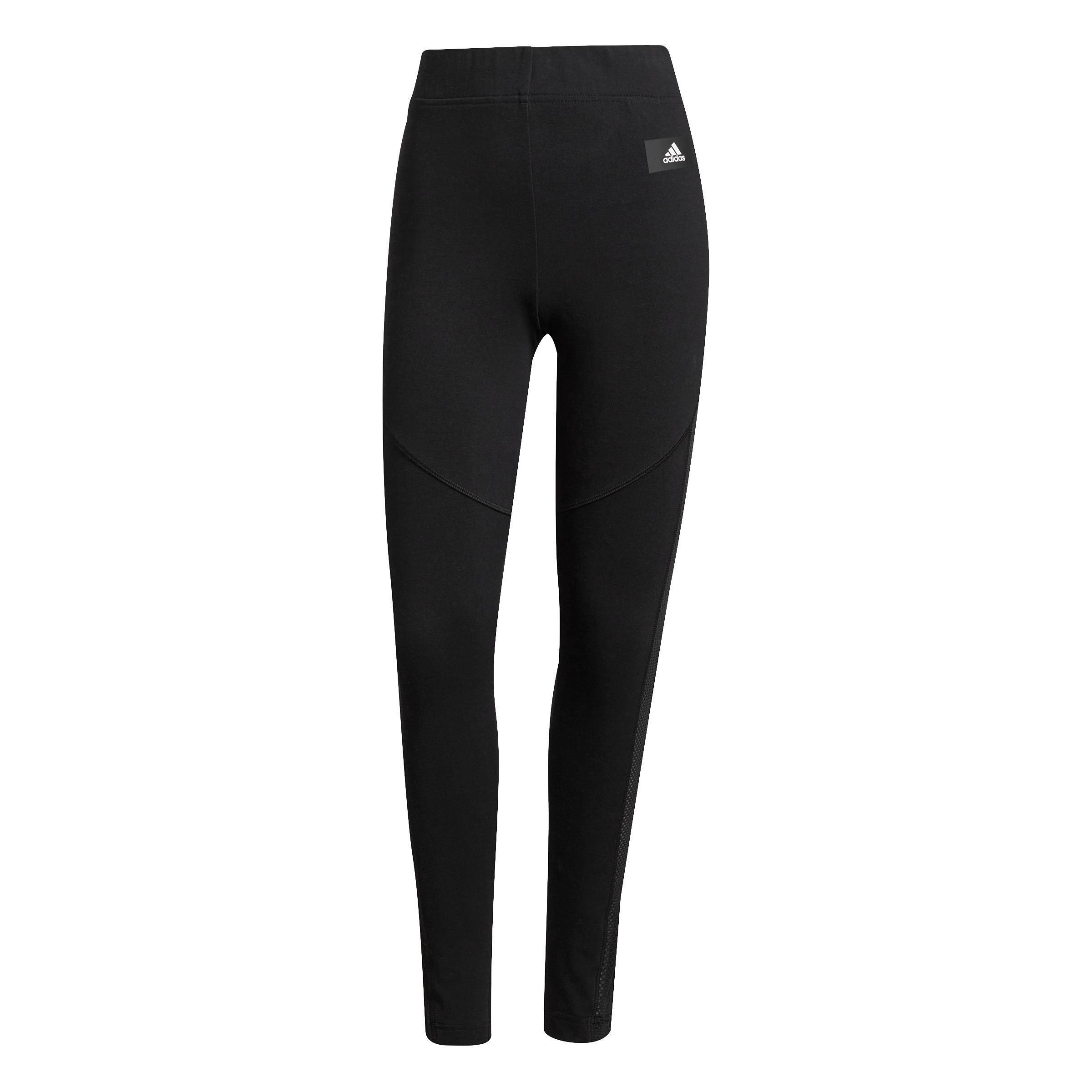 Women Adidas Sportswear Mesh Leggings, Black