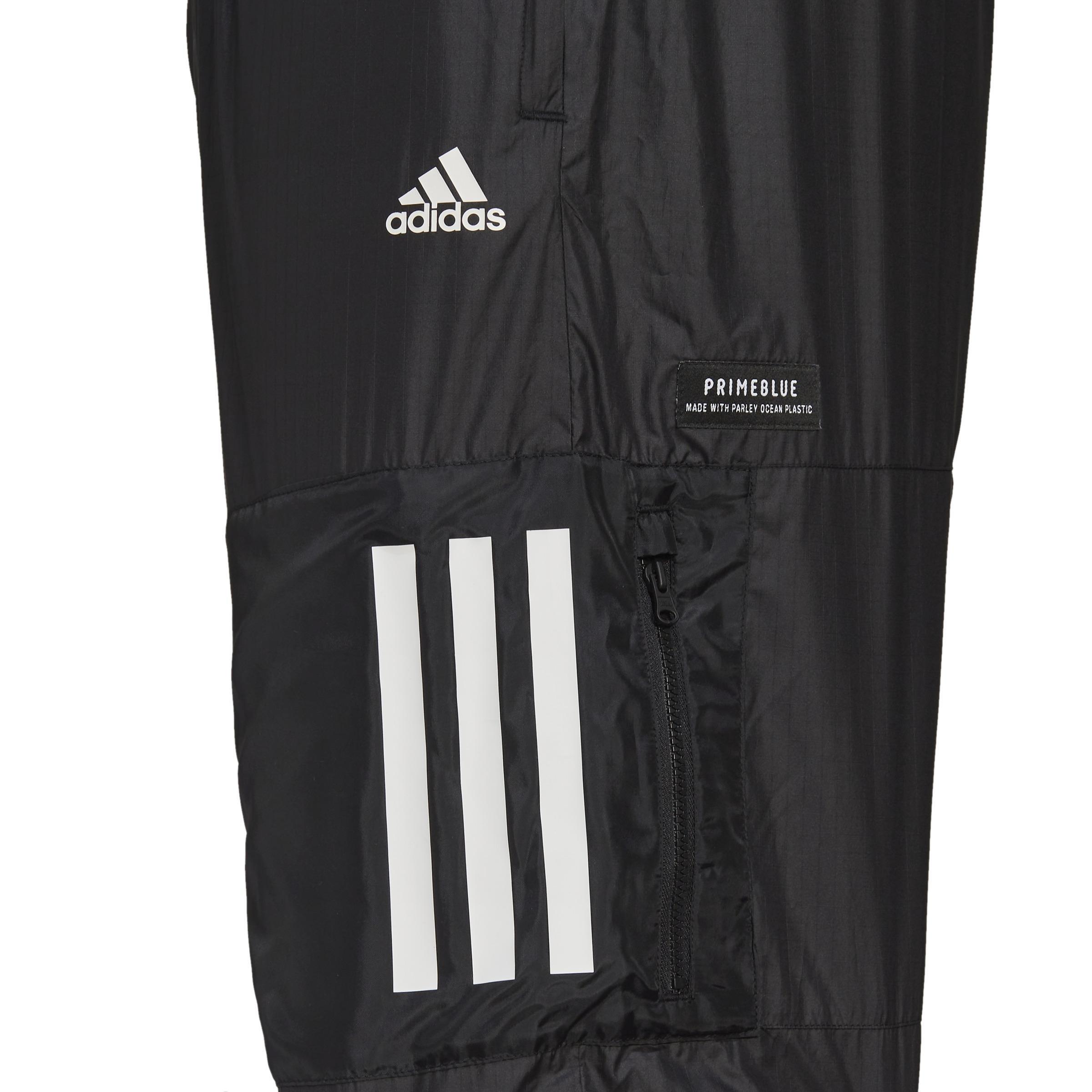 Men Adidas Sportswear W.N.D. Primeblue Tracksuit Bottoms, Black, A901_ONE, large image number 6