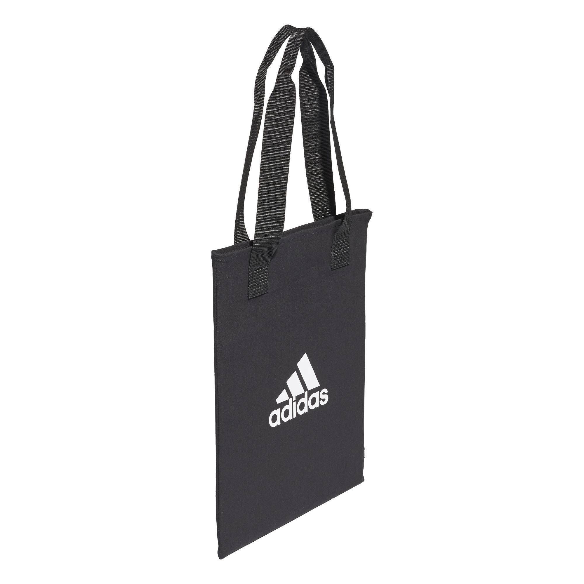 Unisex Canvas Shopper, Black, A901_ONE, large image number 7