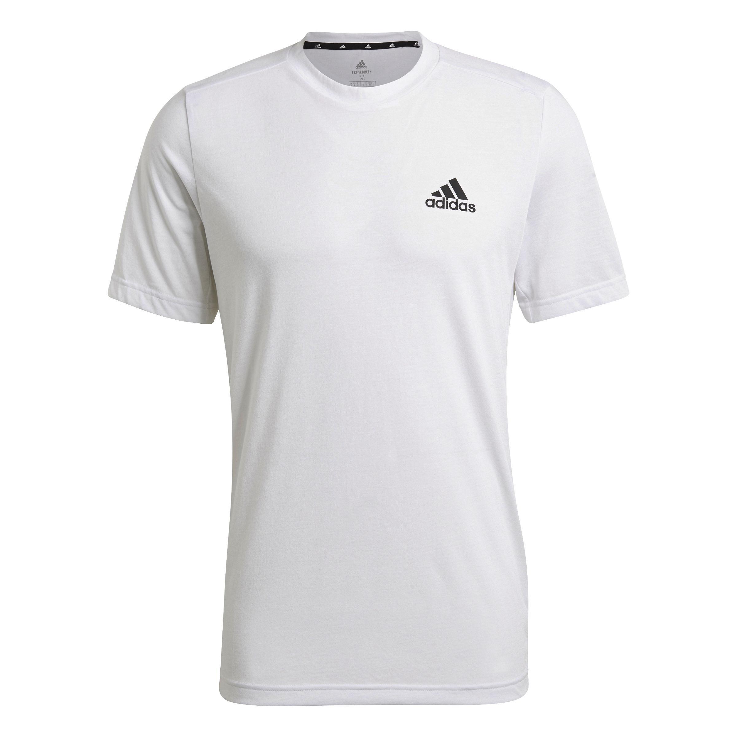 Men Aeroready Designed To Move Feelready Sport T-Shirt, White, A901_ONE, large image number 0