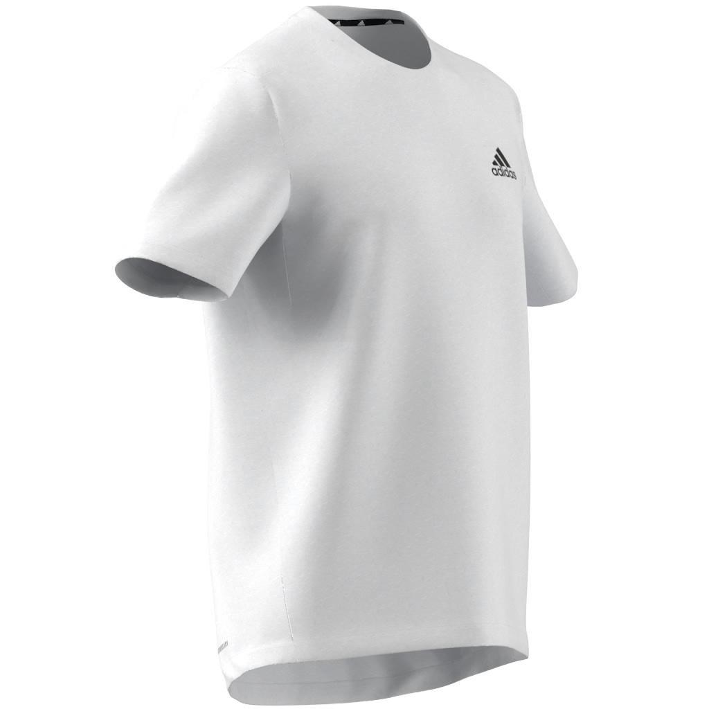 Men Aeroready Designed To Move Feelready Sport T-Shirt, White, A901_ONE, large image number 3