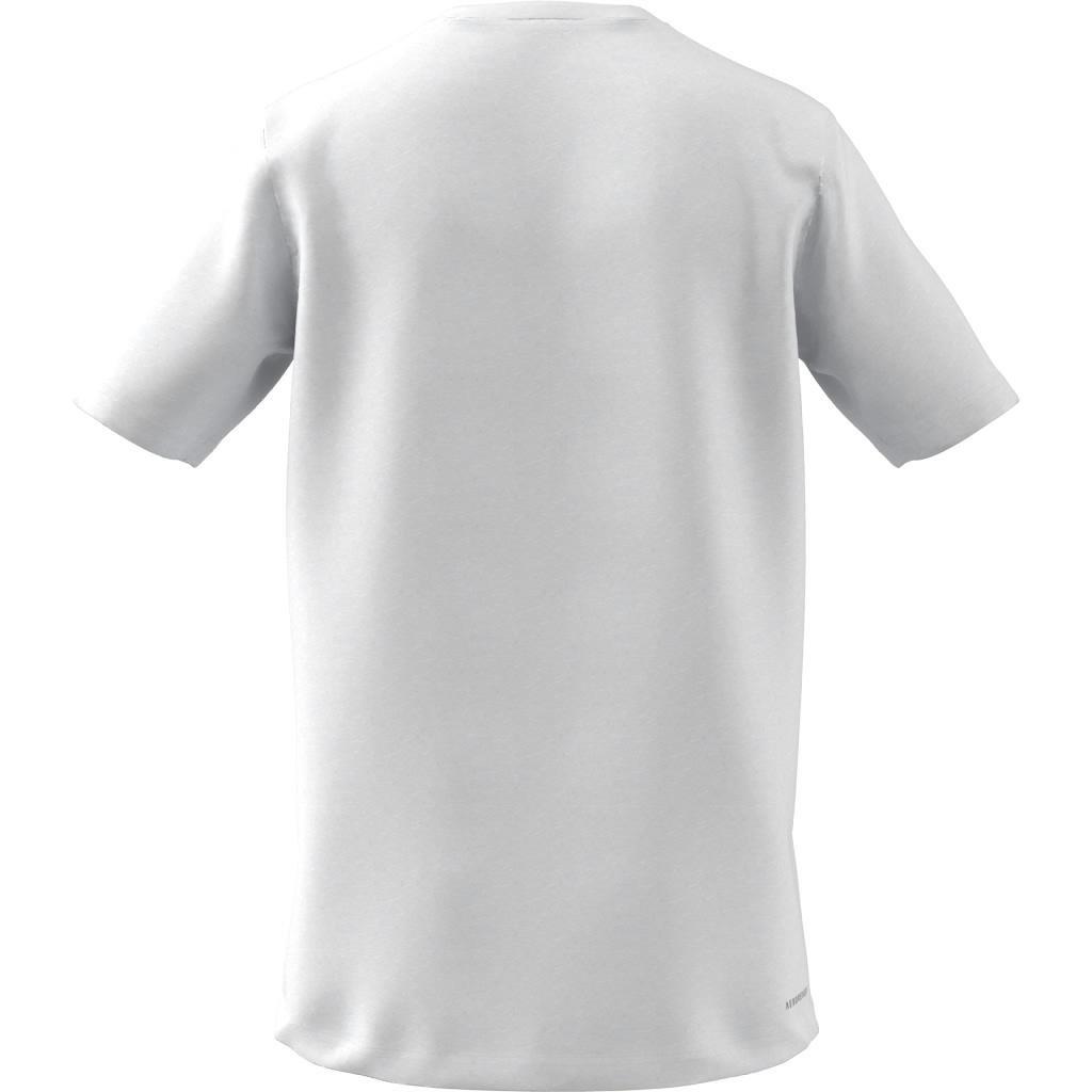 Men Aeroready Designed To Move Feelready Sport T-Shirt, White, A901_ONE, large image number 7