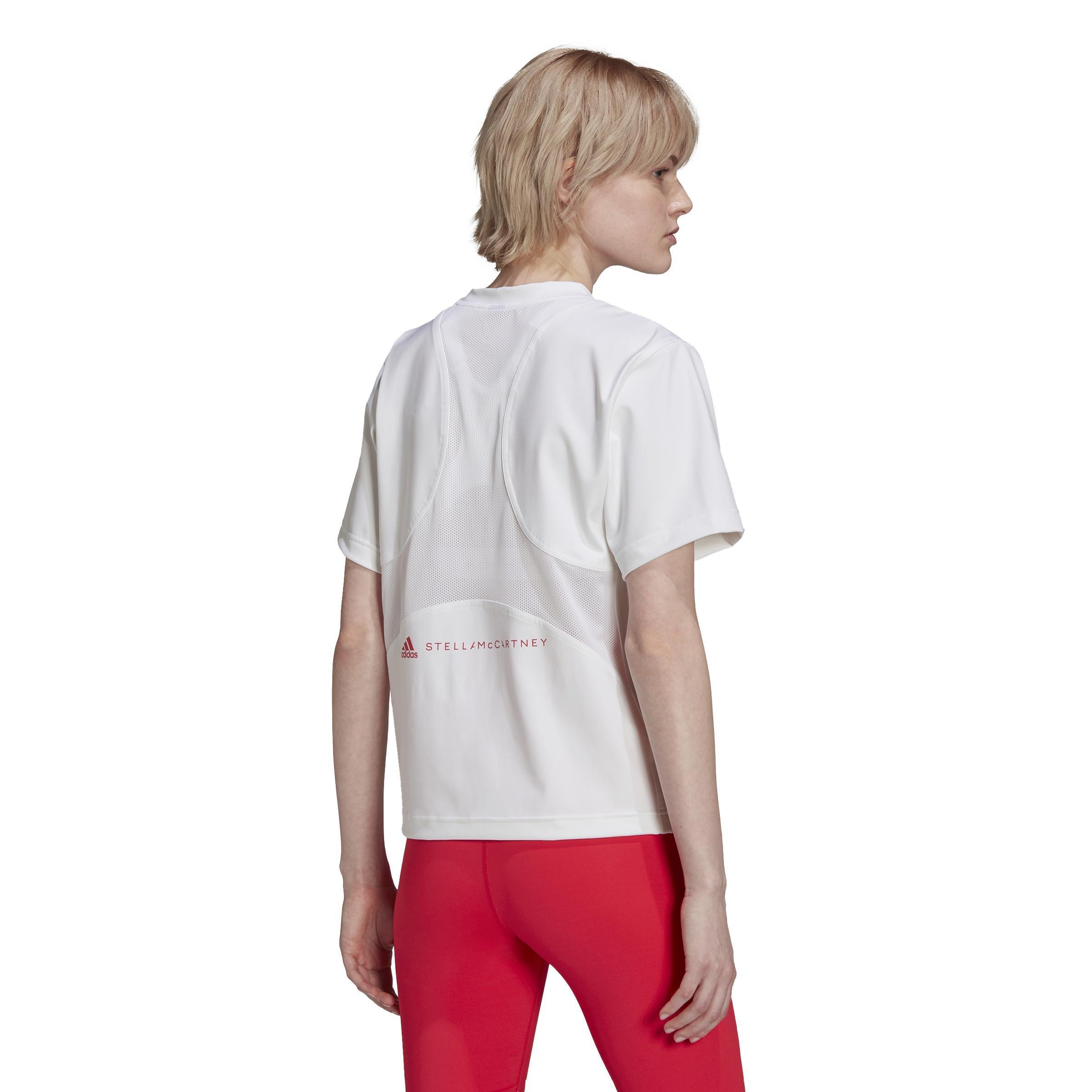 adidas by Stella McCartney TruePurpose Loose T-Shirt, White, A901_ONE, large image number 3