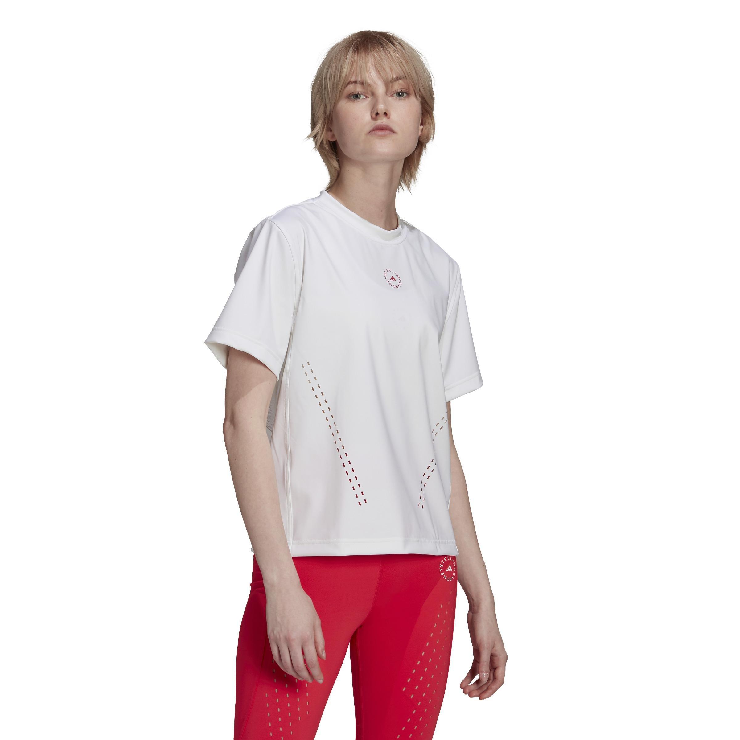 adidas by Stella McCartney TruePurpose Loose T-Shirt, White, A901_ONE, large image number 6