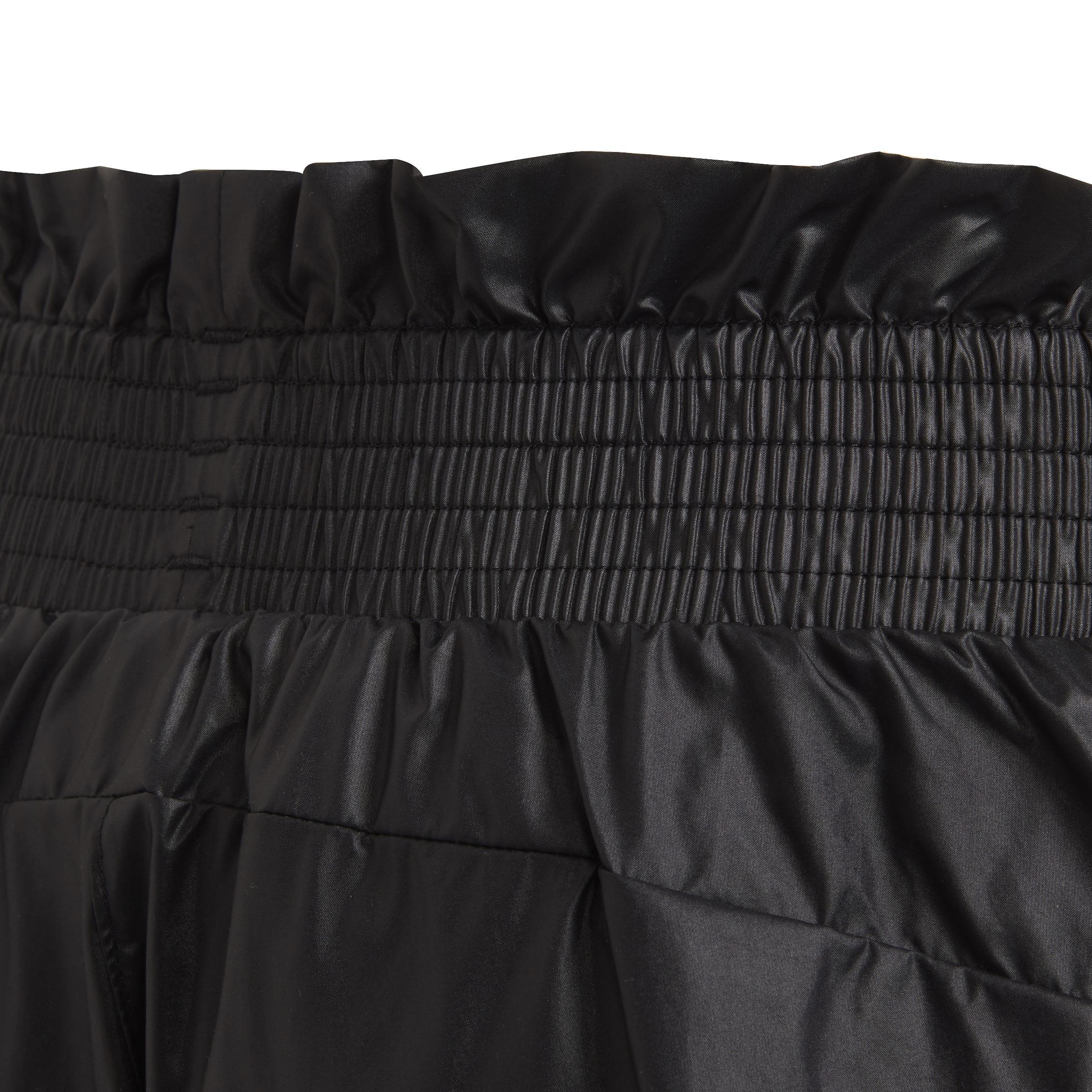 Kids Primegreen Dance Move Comfort Loose Shiny Shorts, Black, A901_ONE, large image number 4