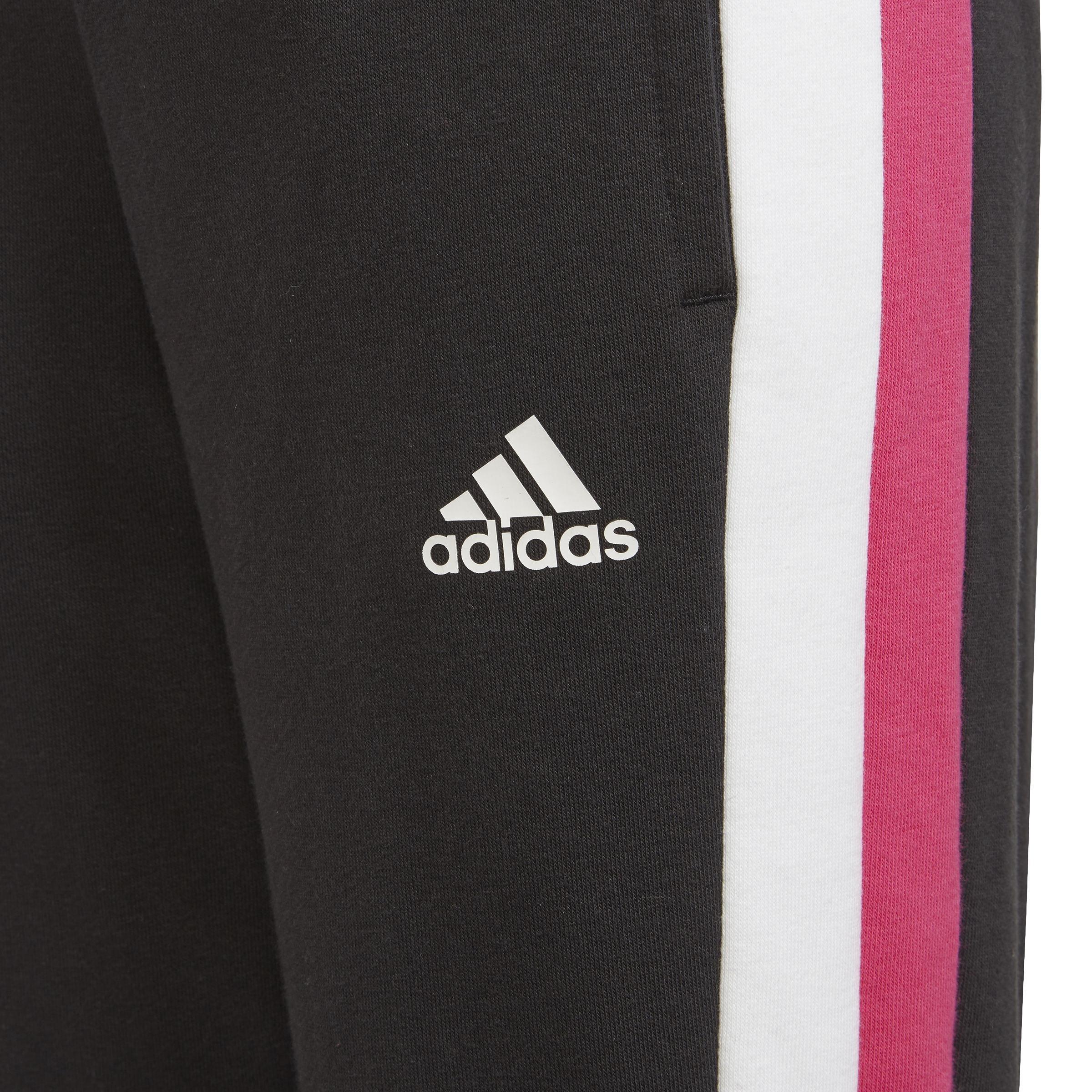 Kids Colorblock Crop Top Track Suit, Pink, , large image number 5