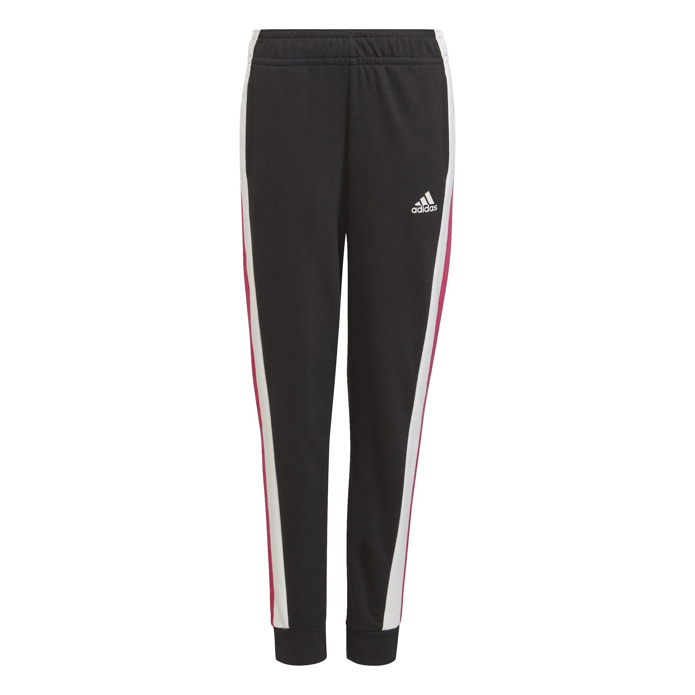 Kids Colorblock Crop Top Track Suit, Pink, , large image number 6