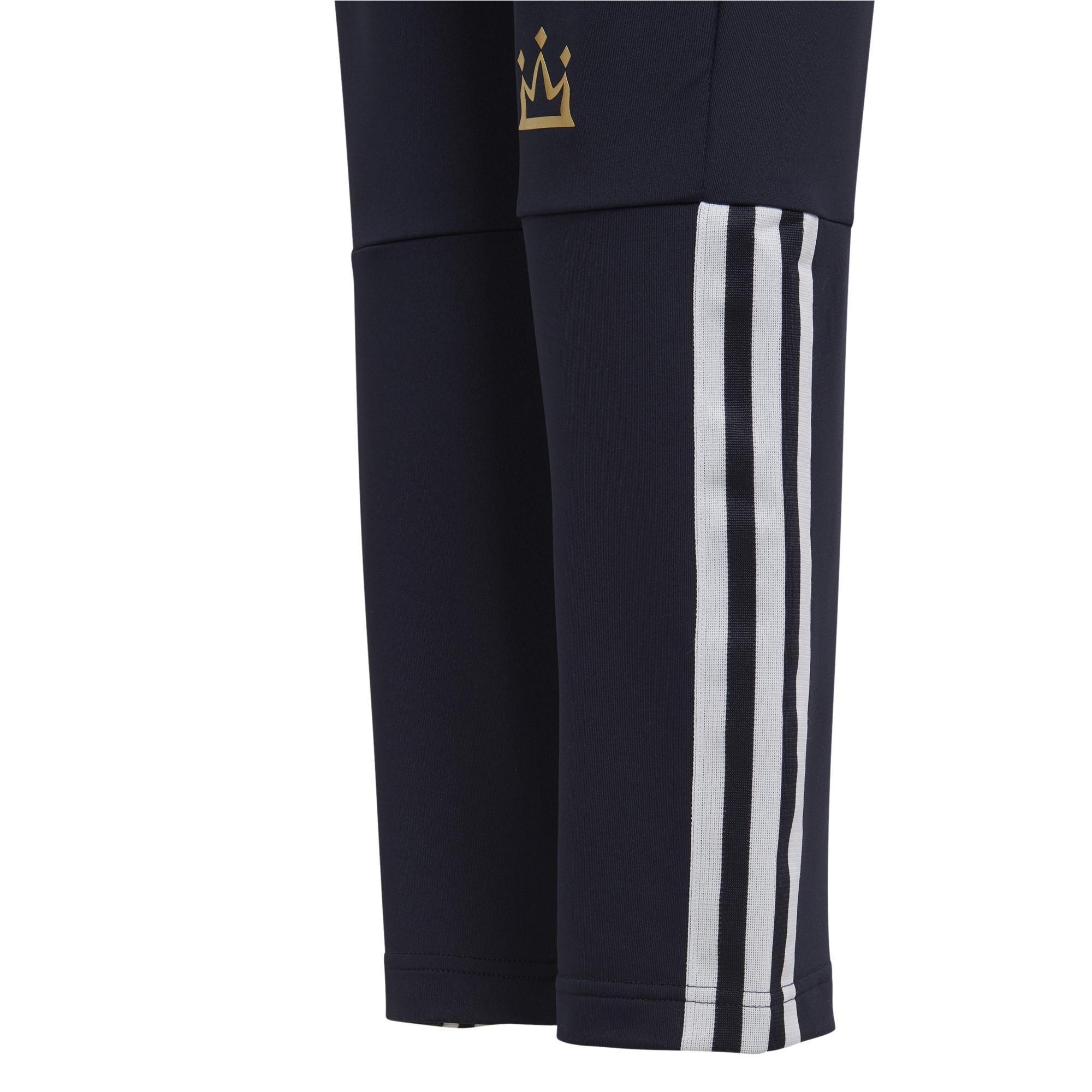 Kids Aeroready Salah Football-Inspired Tapered Joggers, Blue, A901_ONE, large image number 5