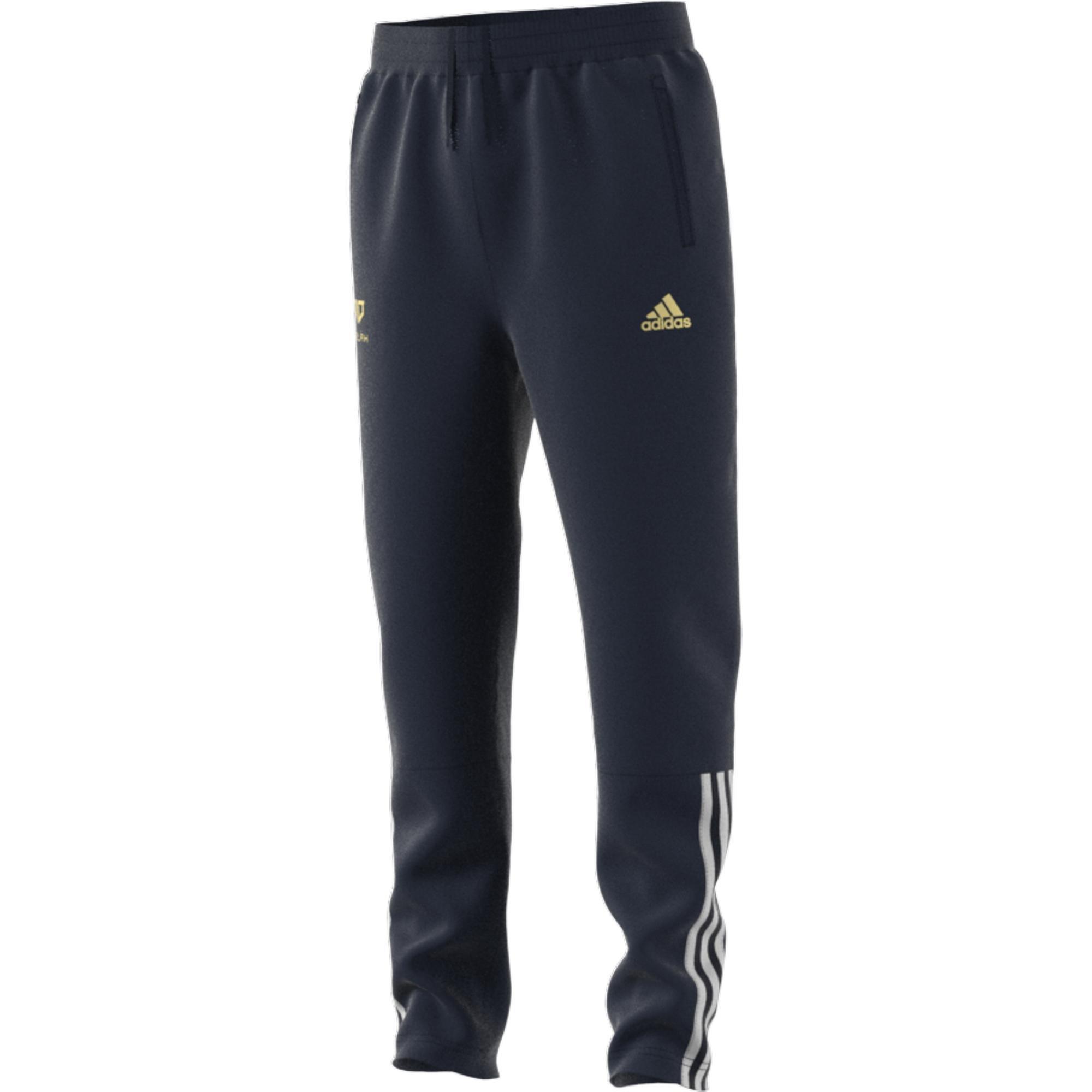 Kids Aeroready Salah Football-Inspired Tapered Joggers, Blue, A901_ONE, large image number 12