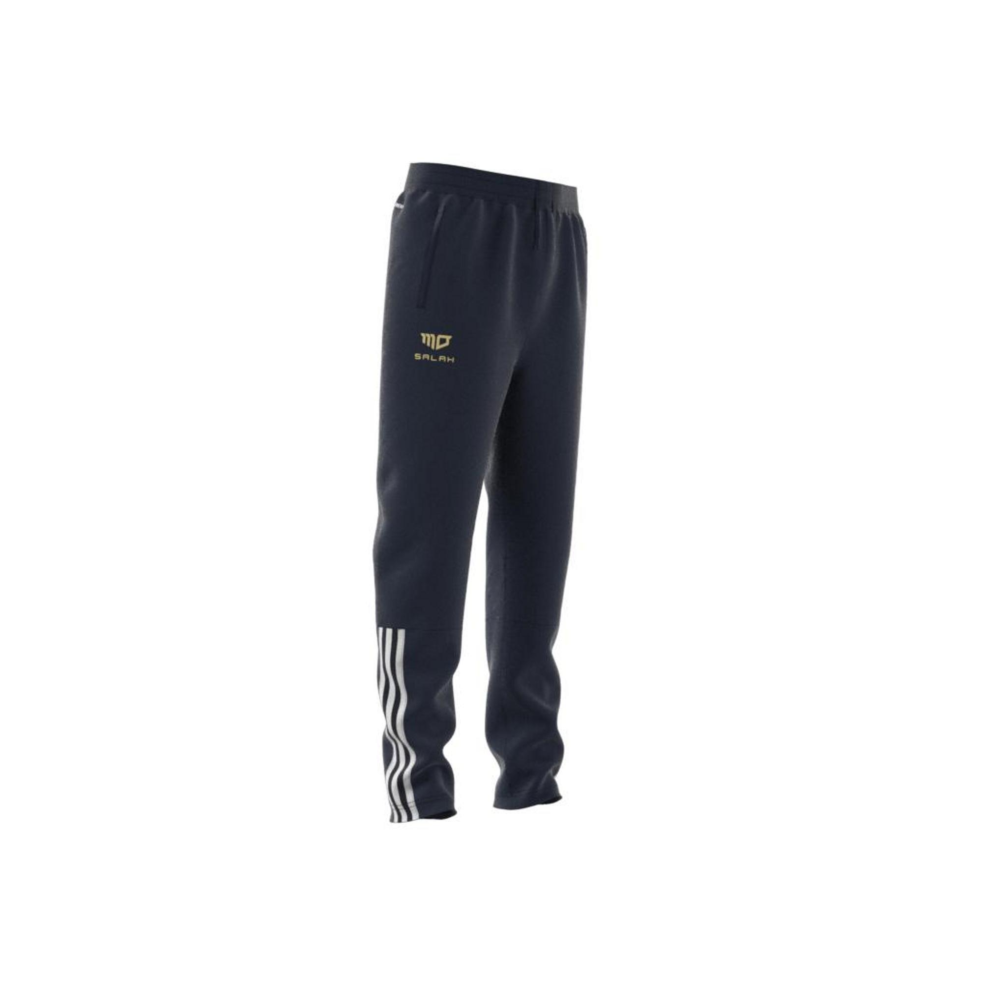 Kids Aeroready Salah Football-Inspired Tapered Joggers, Blue, A901_ONE, large image number 16