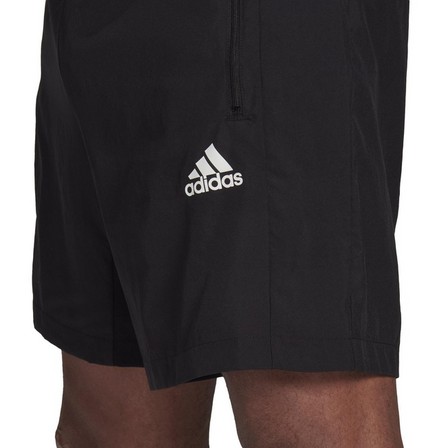 Men Aeroready Designed To Move Woven Sport Shorts, Black, A901_ONE, large image number 6