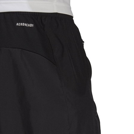 Men Aeroready Designed To Move Woven Sport Shorts, Black, A901_ONE, large image number 7