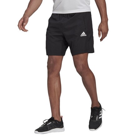 Men Aeroready Designed To Move Woven Sport Shorts, Black, A901_ONE, large image number 11