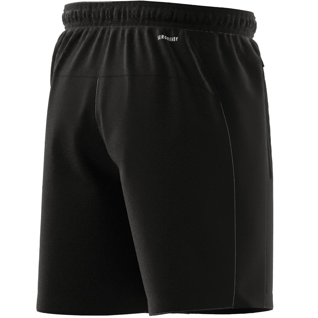 Black adidas AEROREADY Designed to Move Woven Sport Shorts