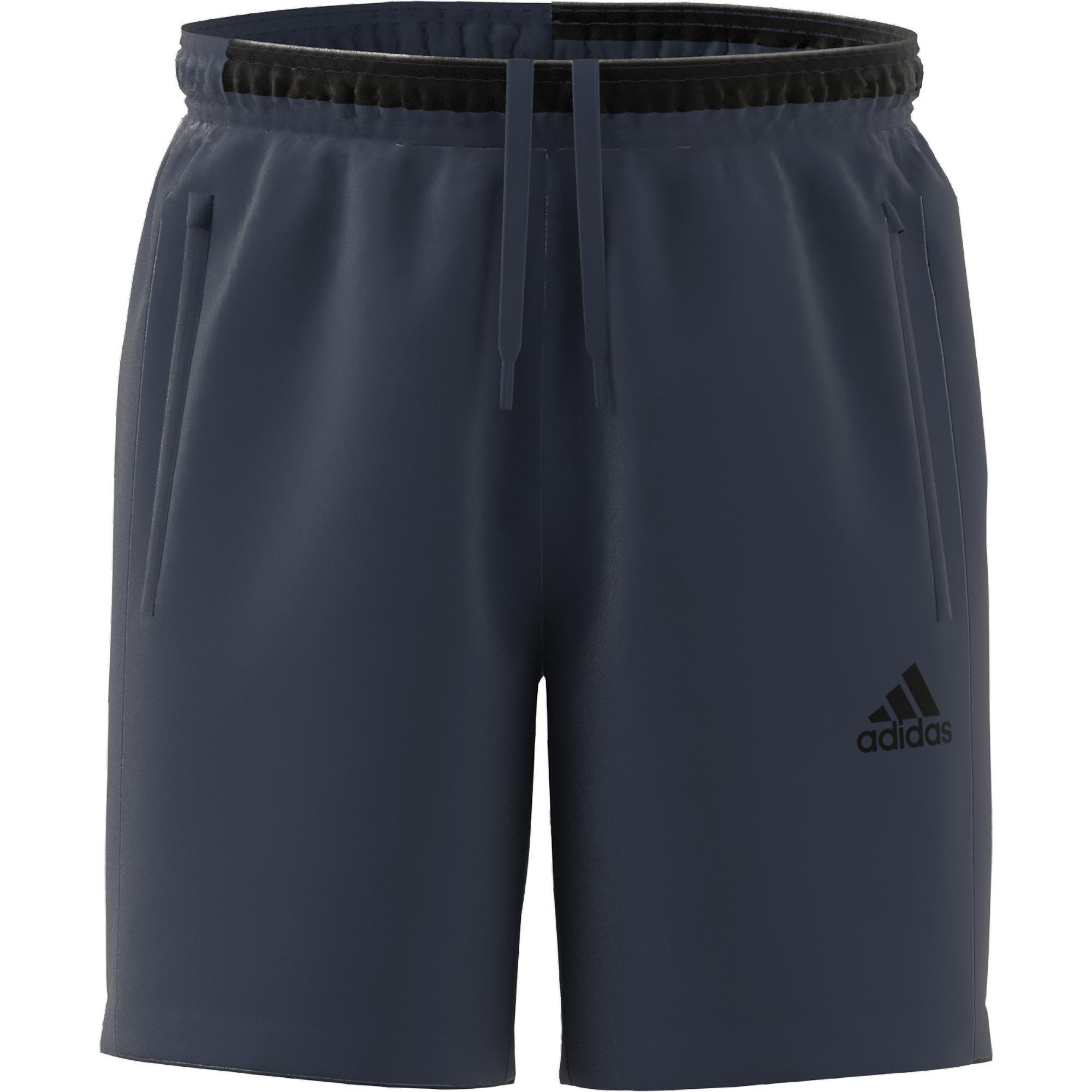 AEROREADY Designed to Move Woven Sport Shorts, Blue, A901_ONE, medium