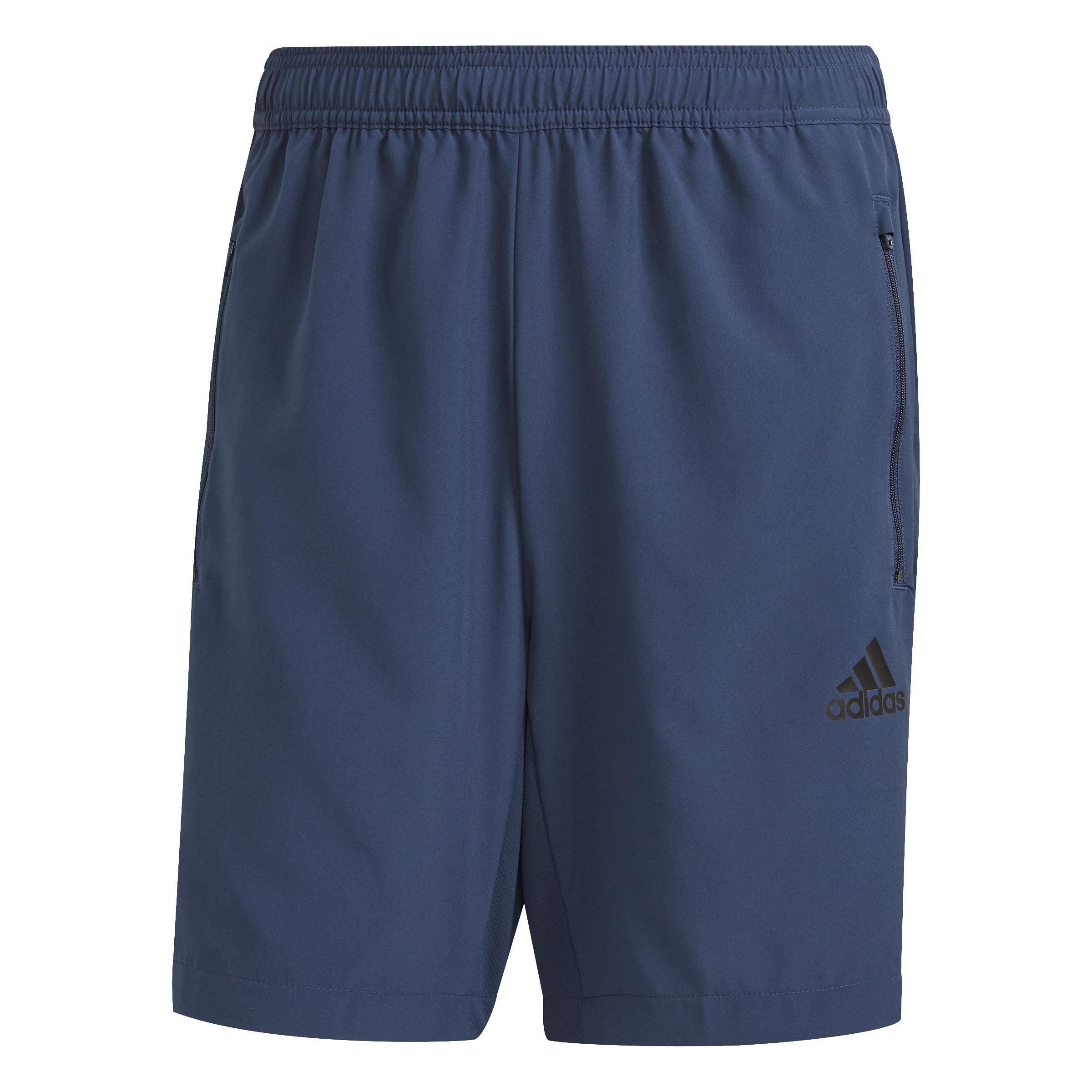 AEROREADY Designed to Move Woven Sport Shorts, Blue, A901_ONE, medium