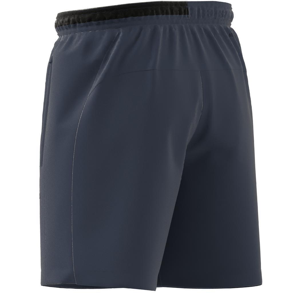 AEROREADY Designed to Move Woven Sport Shorts, Blue, A901_ONE, large image number 13