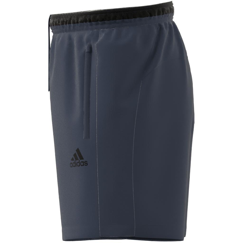 AEROREADY Designed to Move Woven Sport Shorts, Blue, A901_ONE, large image number 17