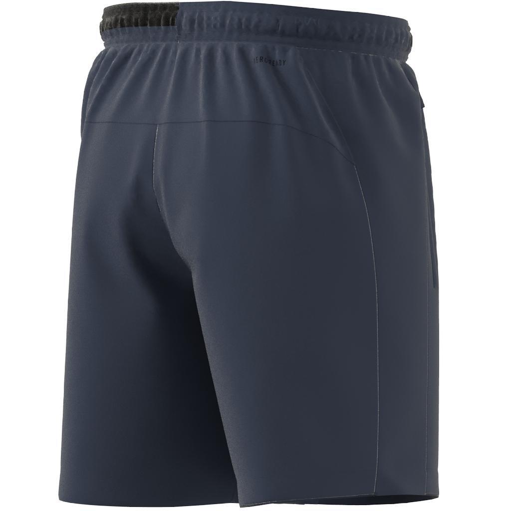AEROREADY Designed to Move Woven Sport Shorts, Blue, A901_ONE, large image number 19