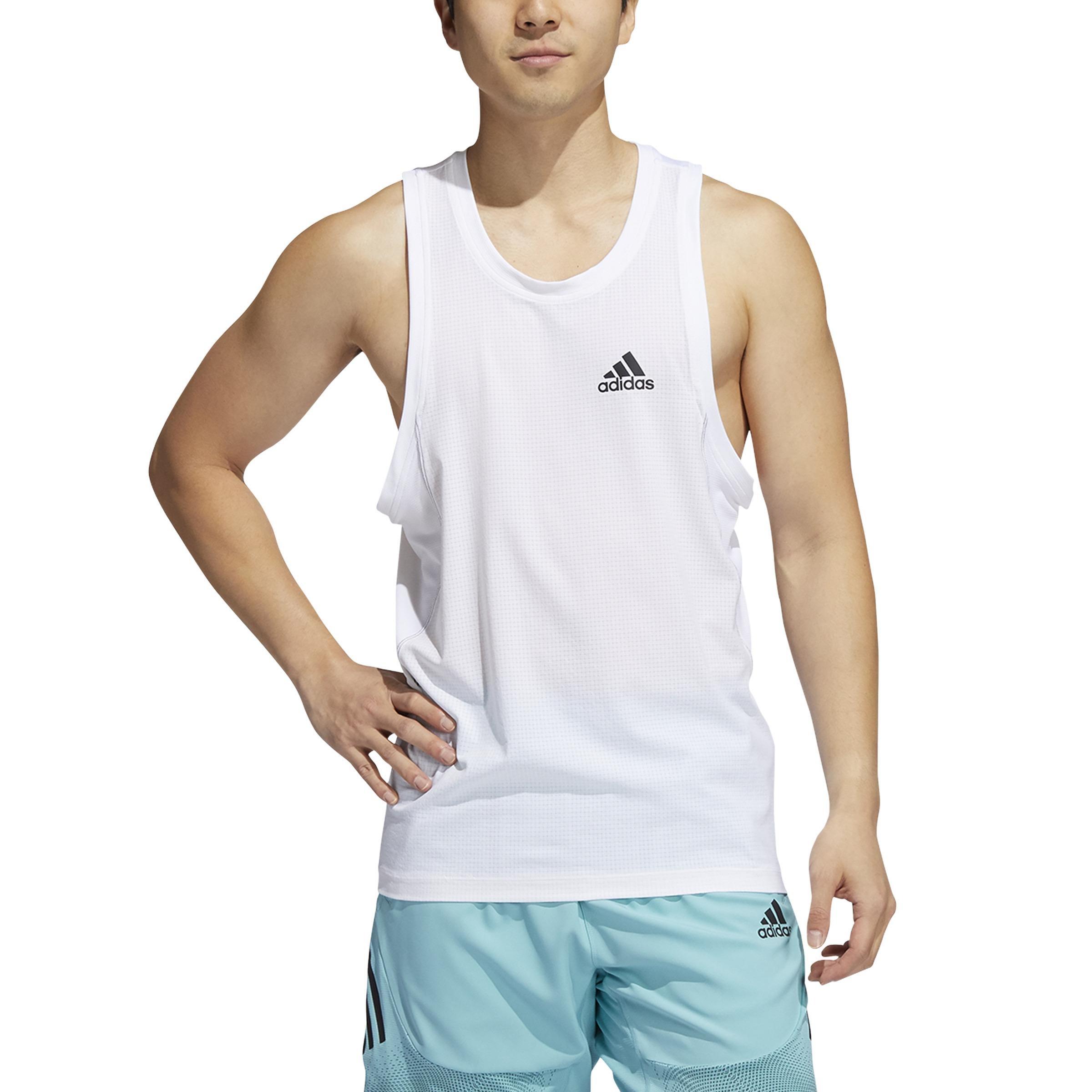 HEAT.RDY Warrior Woven Tank Top, White, A901_ONE, large image number 0