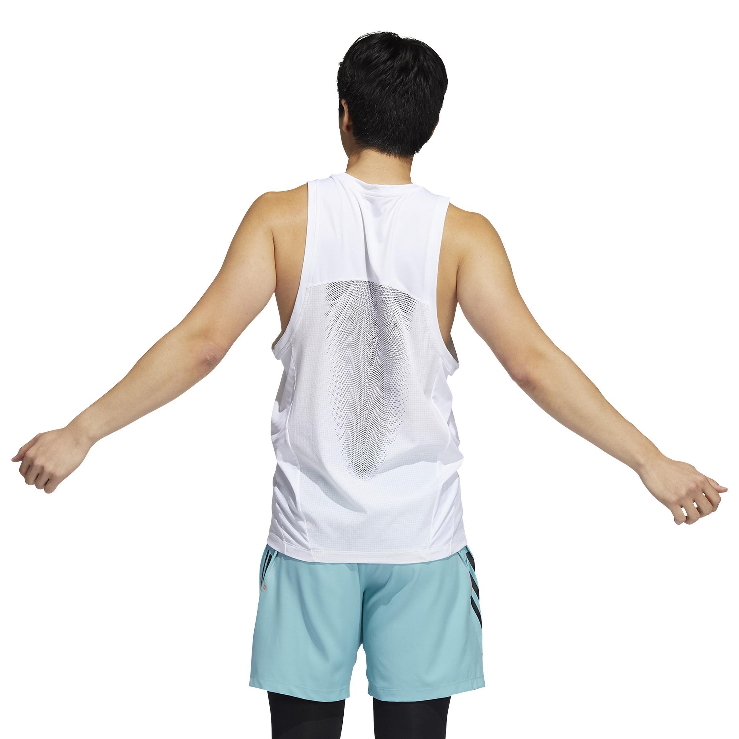 HEAT.RDY Warrior Woven Tank Top, White, A901_ONE, large image number 3