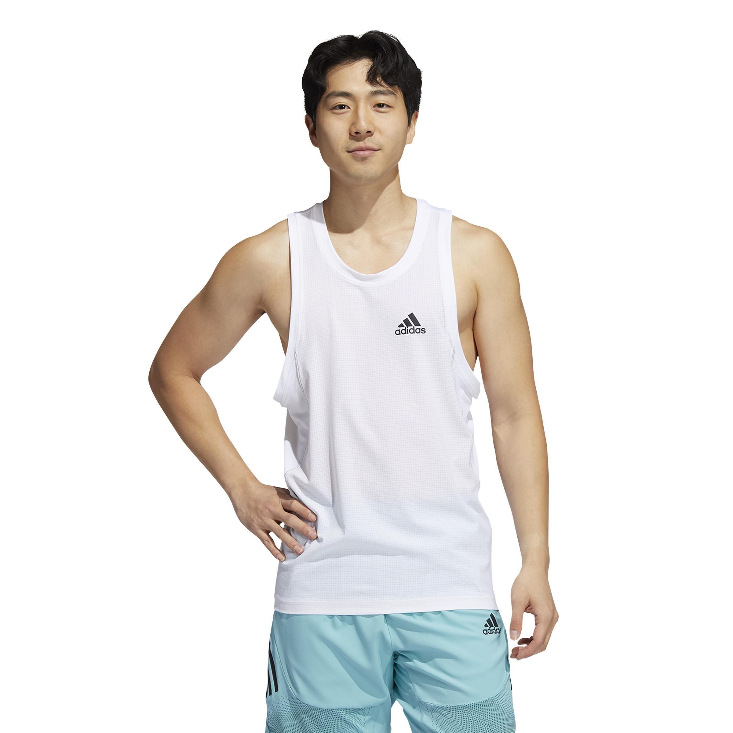 HEAT.RDY Warrior Woven Tank Top, White, A901_ONE, large image number 7