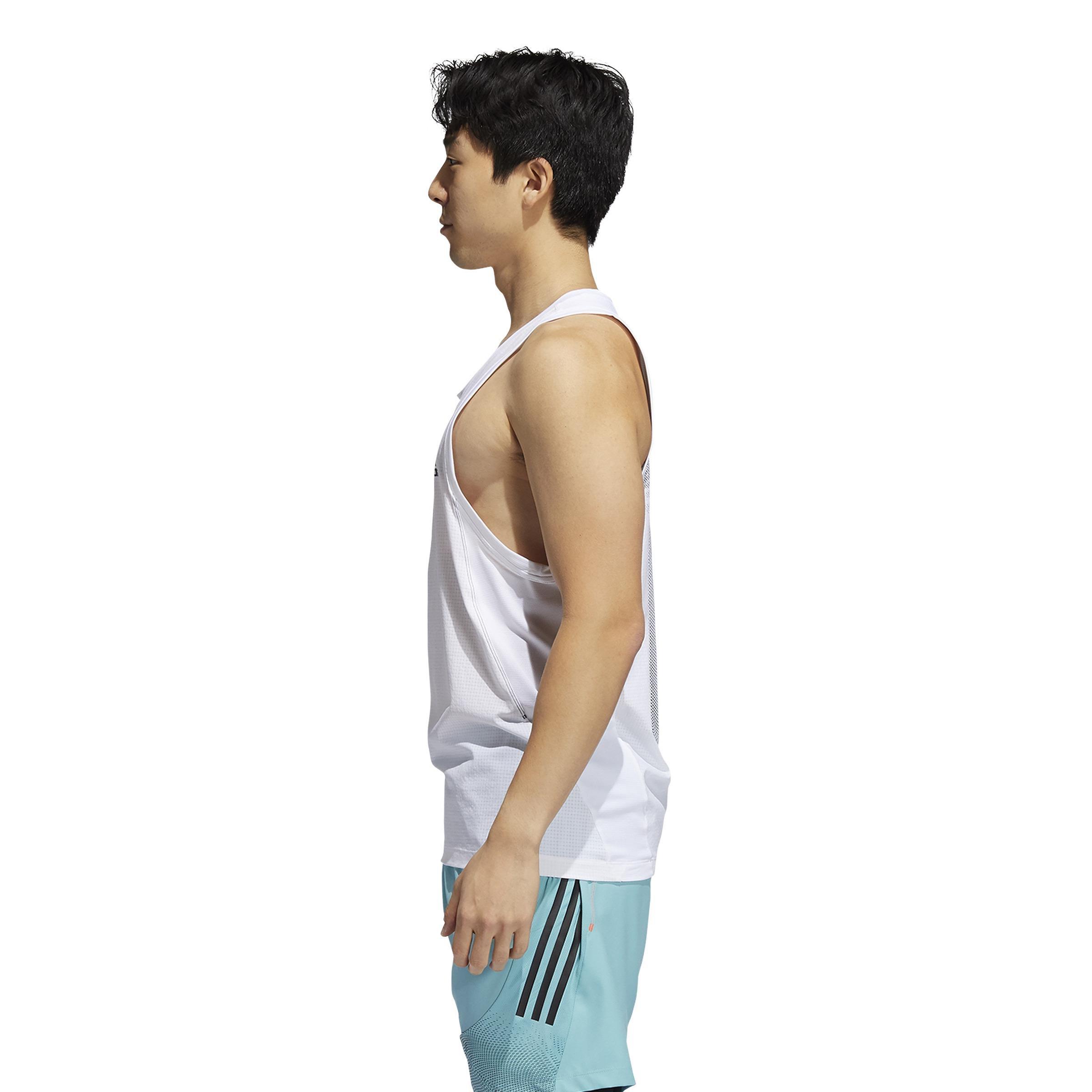 HEAT.RDY Warrior Woven Tank Top, White, A901_ONE, large image number 8