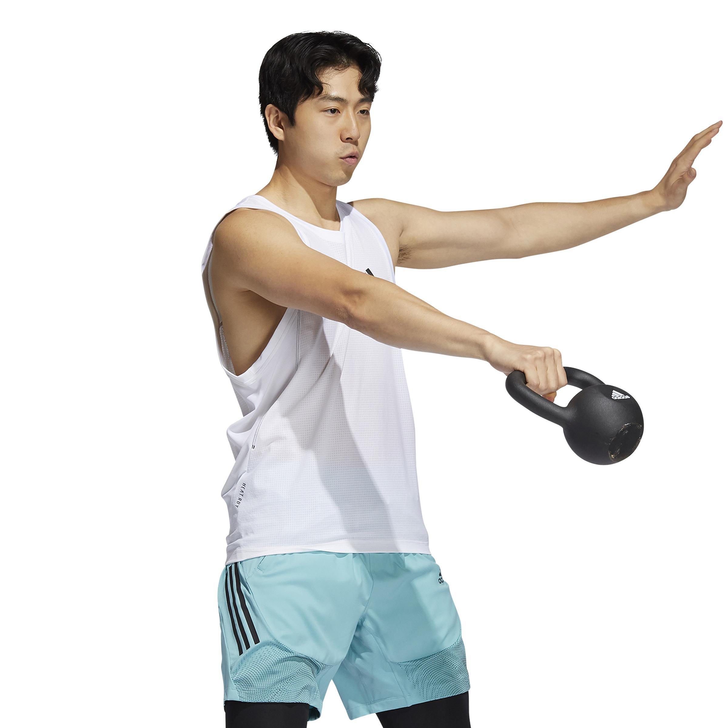 HEAT.RDY Warrior Woven Tank Top, White, A901_ONE, large image number 10