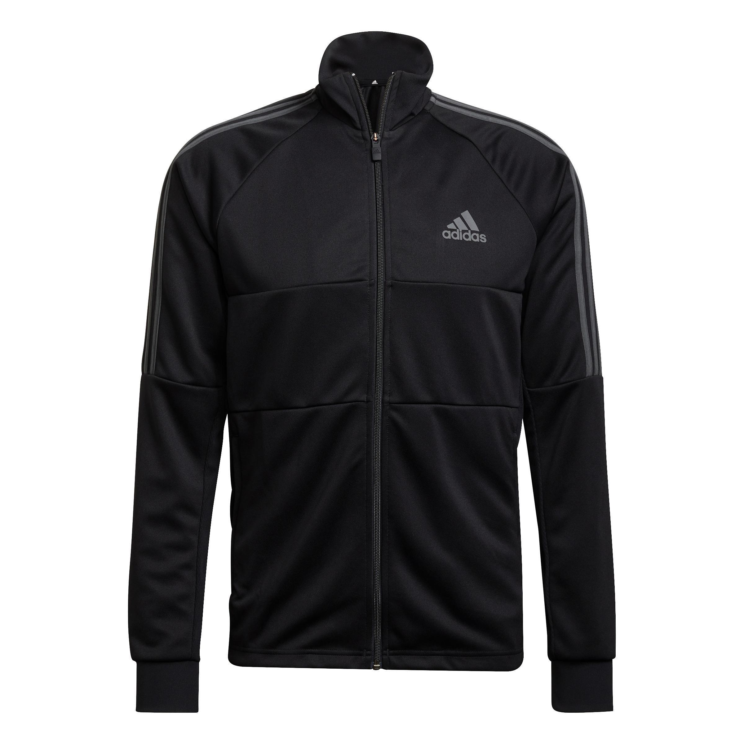 Aeroready Sereno Cut 3-Stripes Slim Track Top, Black, A901_ONE, large image number 1