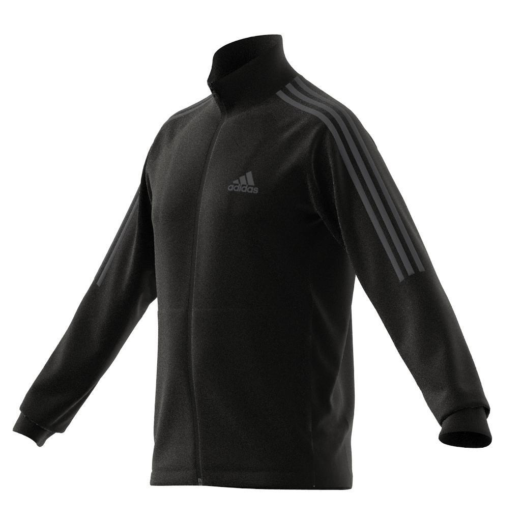 Aeroready Sereno Cut 3-Stripes Slim Track Top, Black, A901_ONE, large image number 2