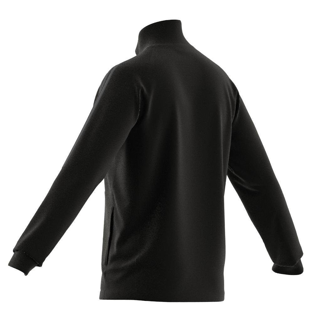 Aeroready Sereno Cut 3-Stripes Slim Track Top, Black, A901_ONE, large image number 6