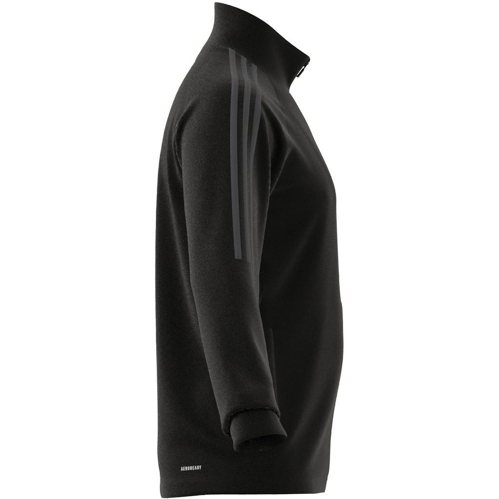 Aeroready Sereno Cut 3-Stripes Slim Track Top, Black, A901_ONE, large image number 7