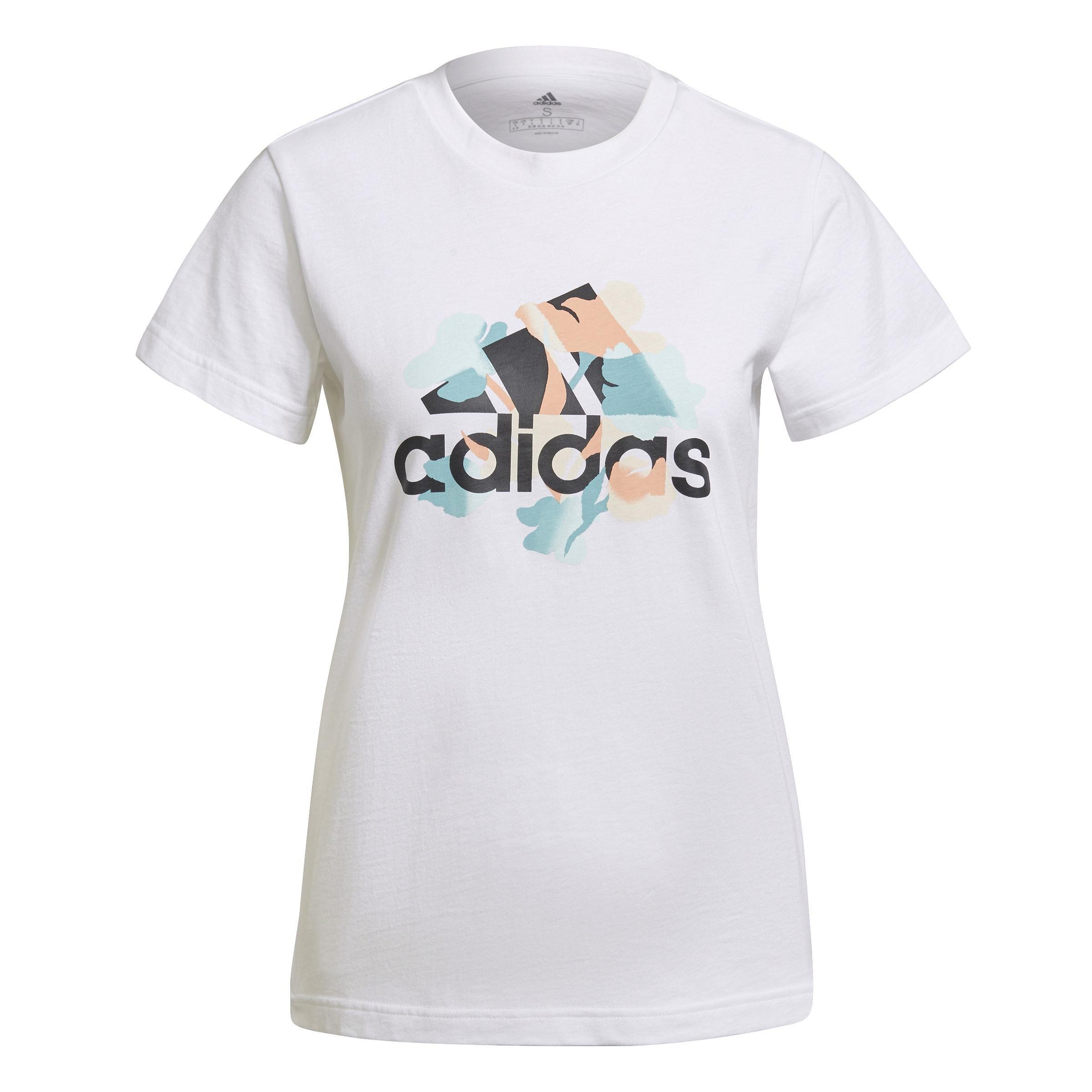 Floral Graphic T-Shirt, White, A901_ONE, large image number 0