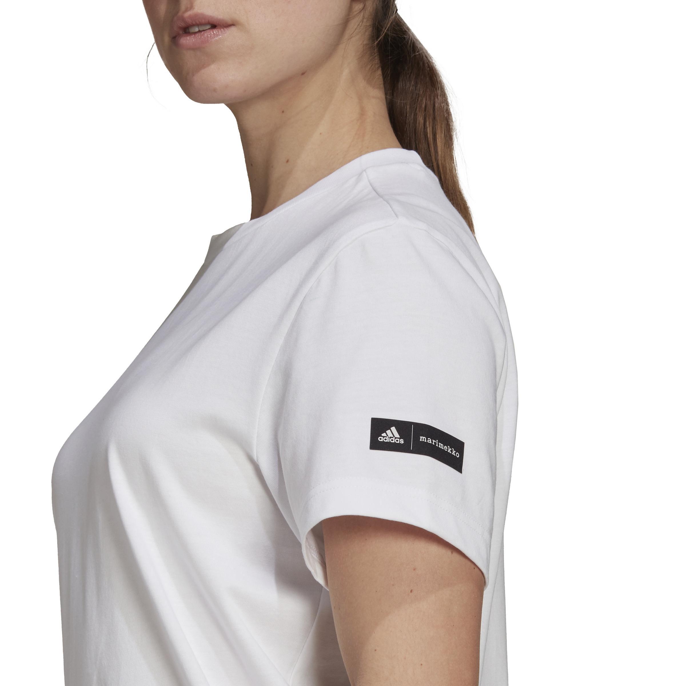 Adidas Sportswear Marimekko Dress, White, A901_ONE, large image number 12